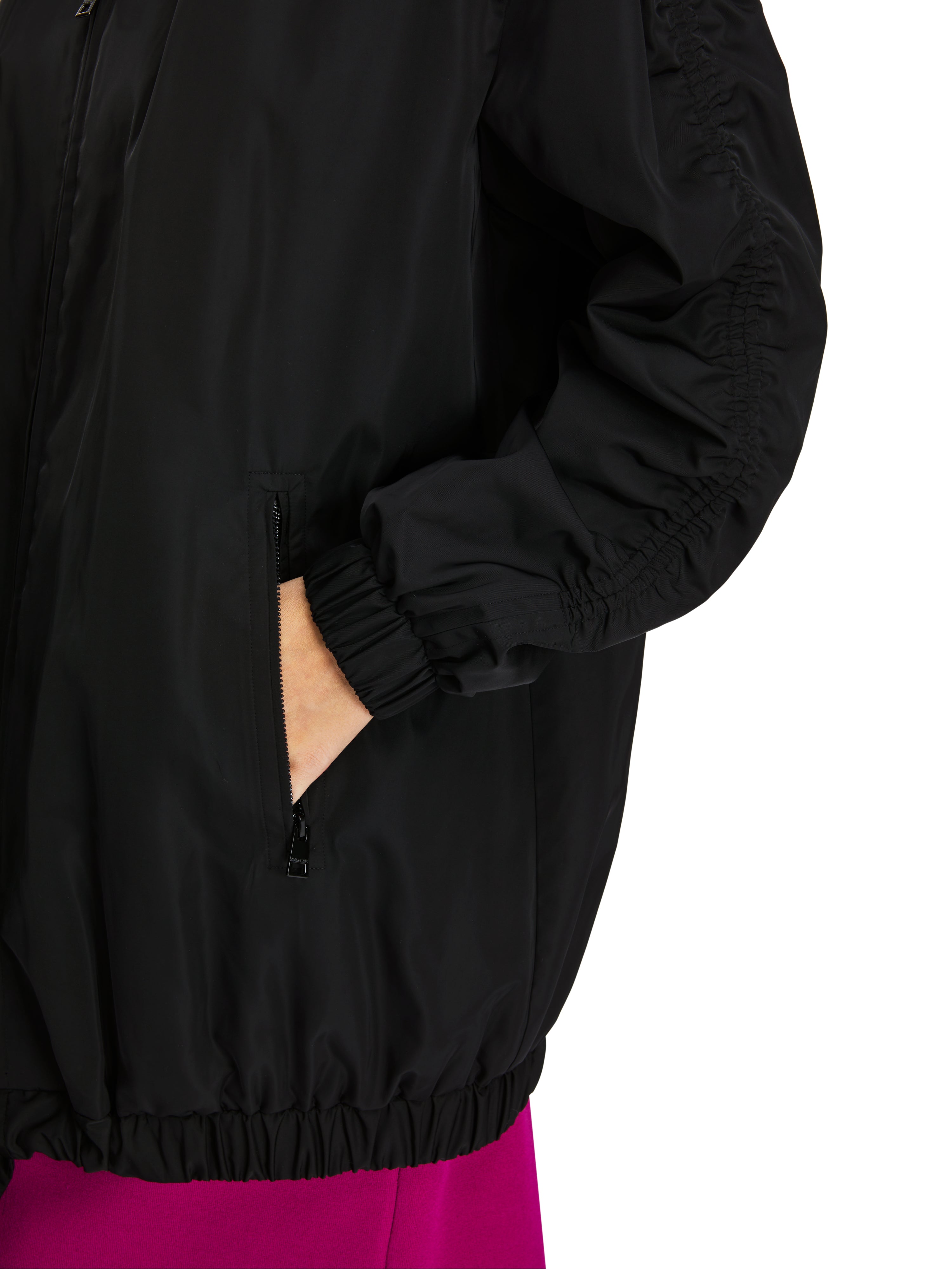 Marc Cain-Rethink Together Jacke mit Schluppen-Jacken & Mäntel-Black-Deal-Outlet-by-ARCHIVIST