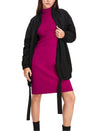 Marc Cain-Rethink Together Jacke mit Schluppen-Jacken & Mäntel-Black-Deal-Outlet-by-ARCHIVIST