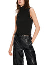 Marc Cain-Strick-Top "Rethink Together"-Shirts-Black-Deal-Outlet-by-ARCHIVIST