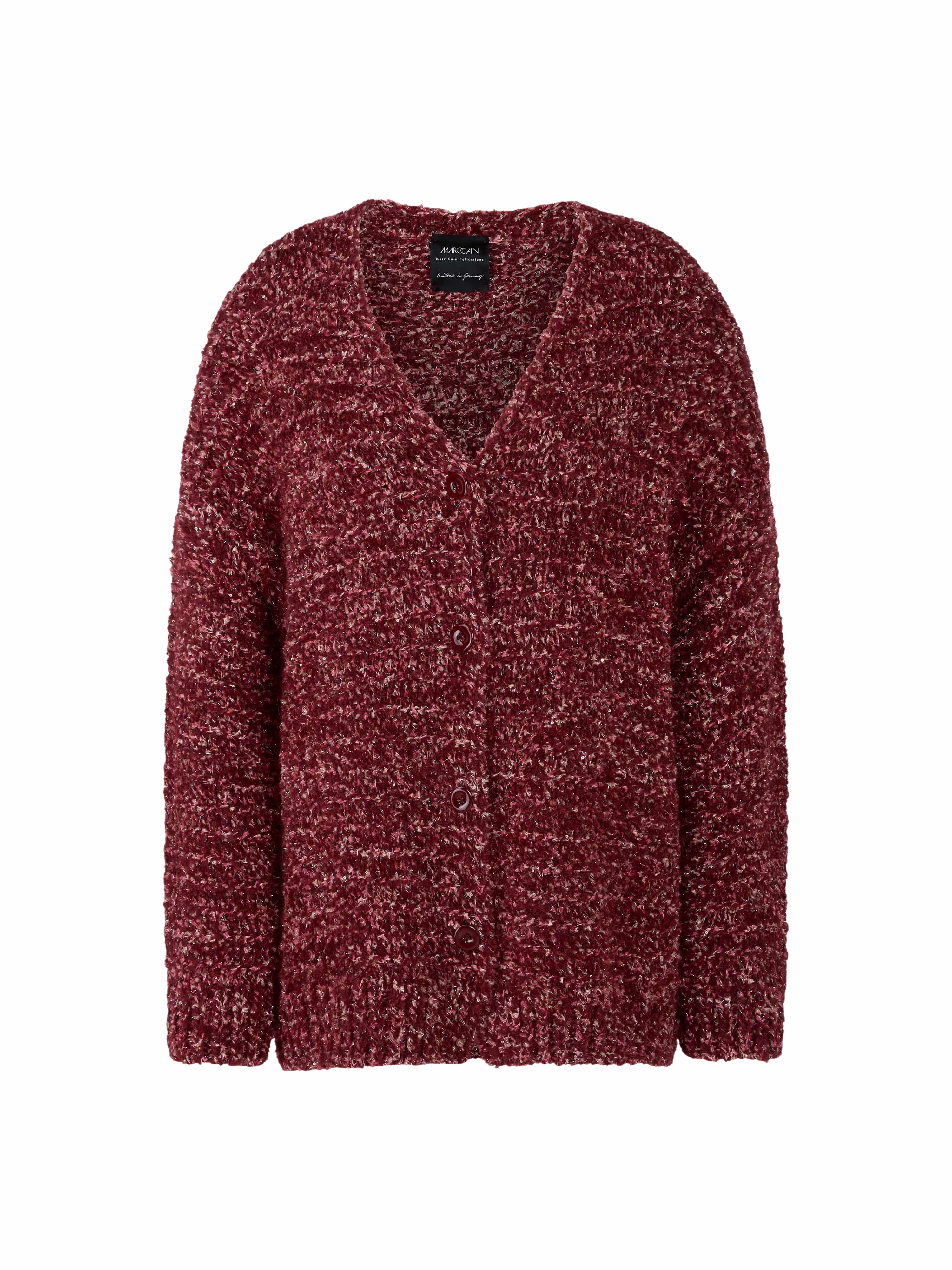 Glitzernder Cardigan Knitted in Germany