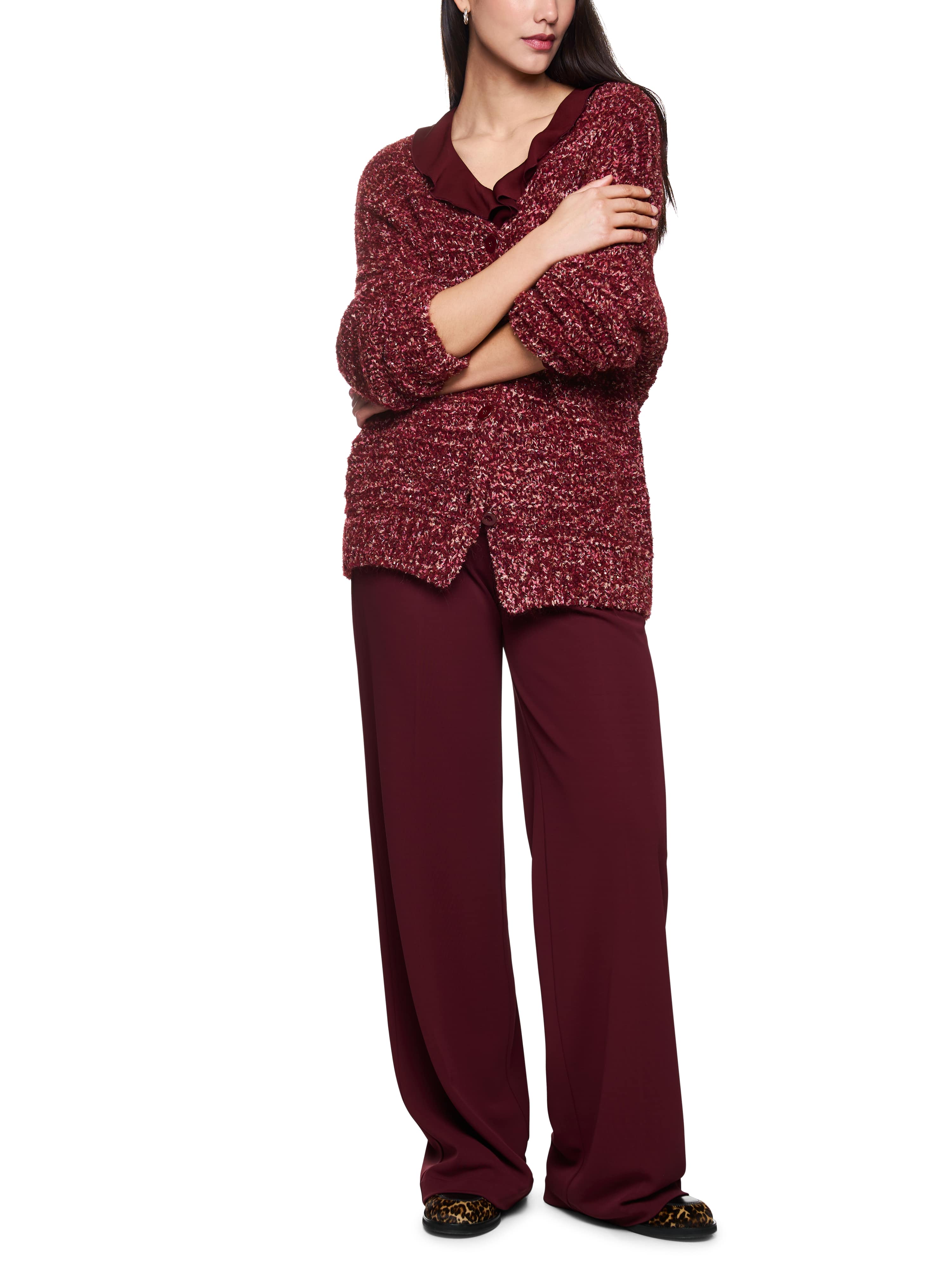 Glitzernder Cardigan Knitted in Germany