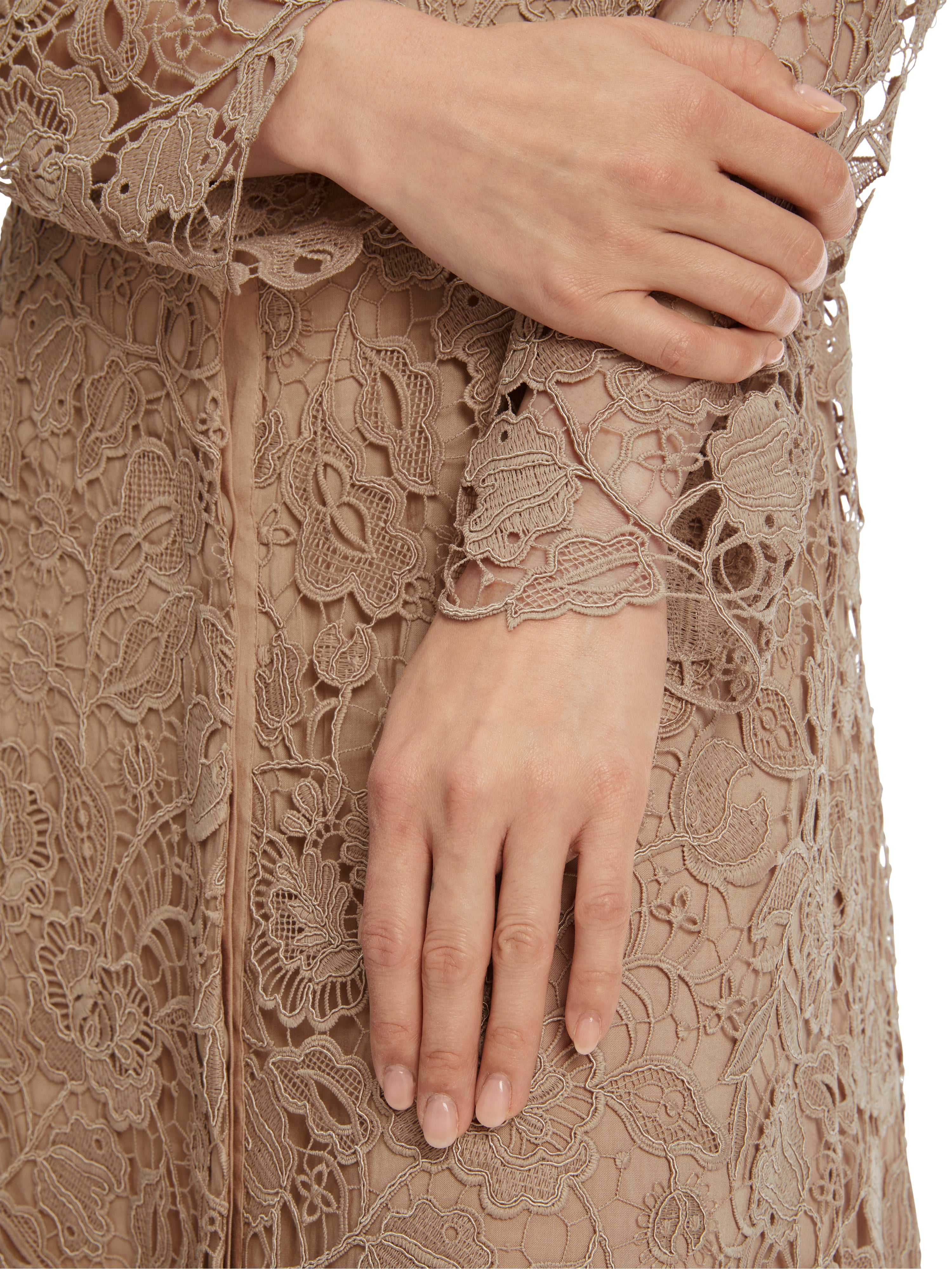 Marc Cain-Kleid mit Guipure-Spitze-Kleider & Röcke-Black-Deal-Outlet-by-ARCHIVIST