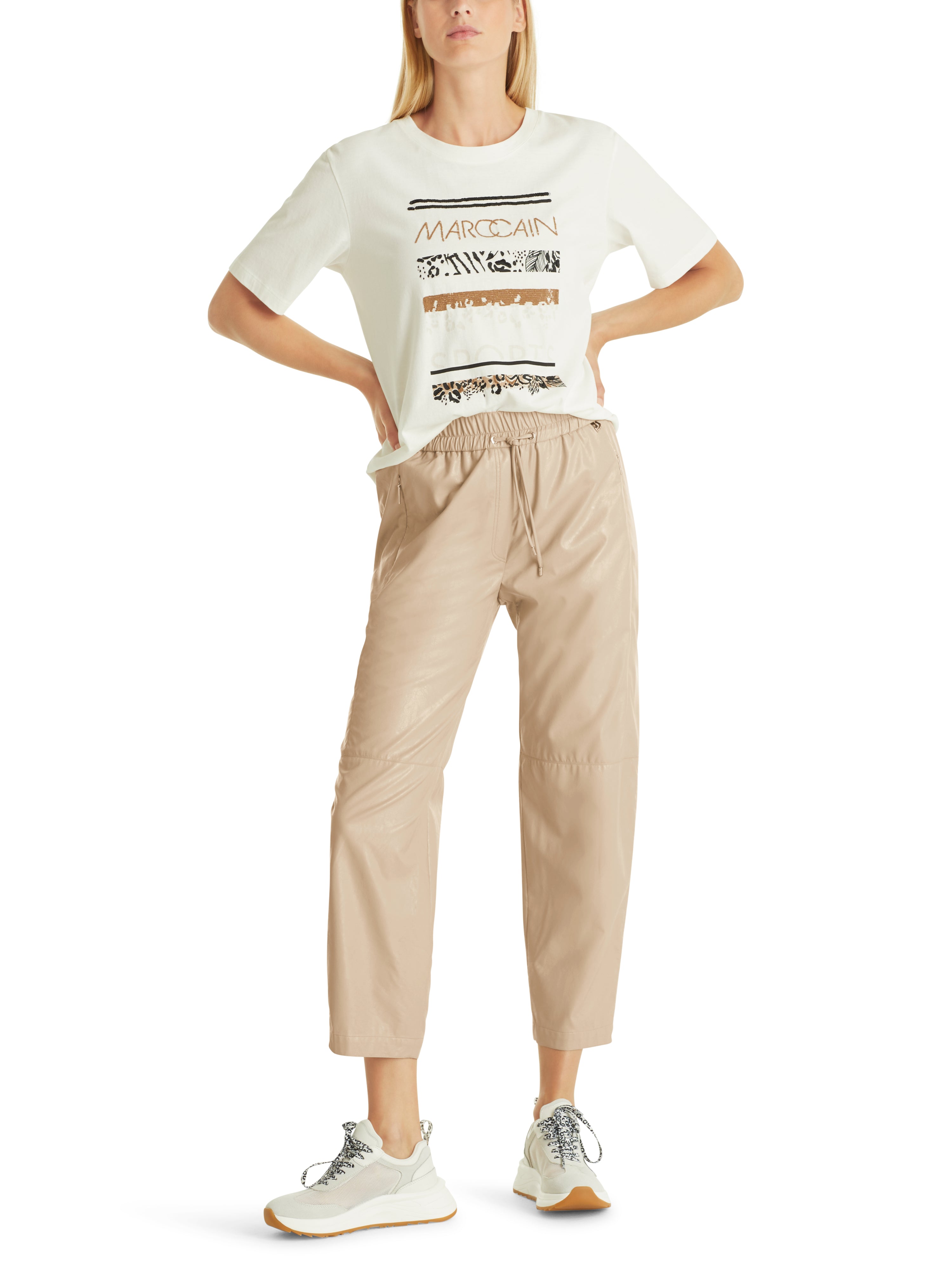 Marc Cain-Hose RANCHI mit Joggingbund-Hosen-Black-Deal-Outlet-by-ARCHIVIST