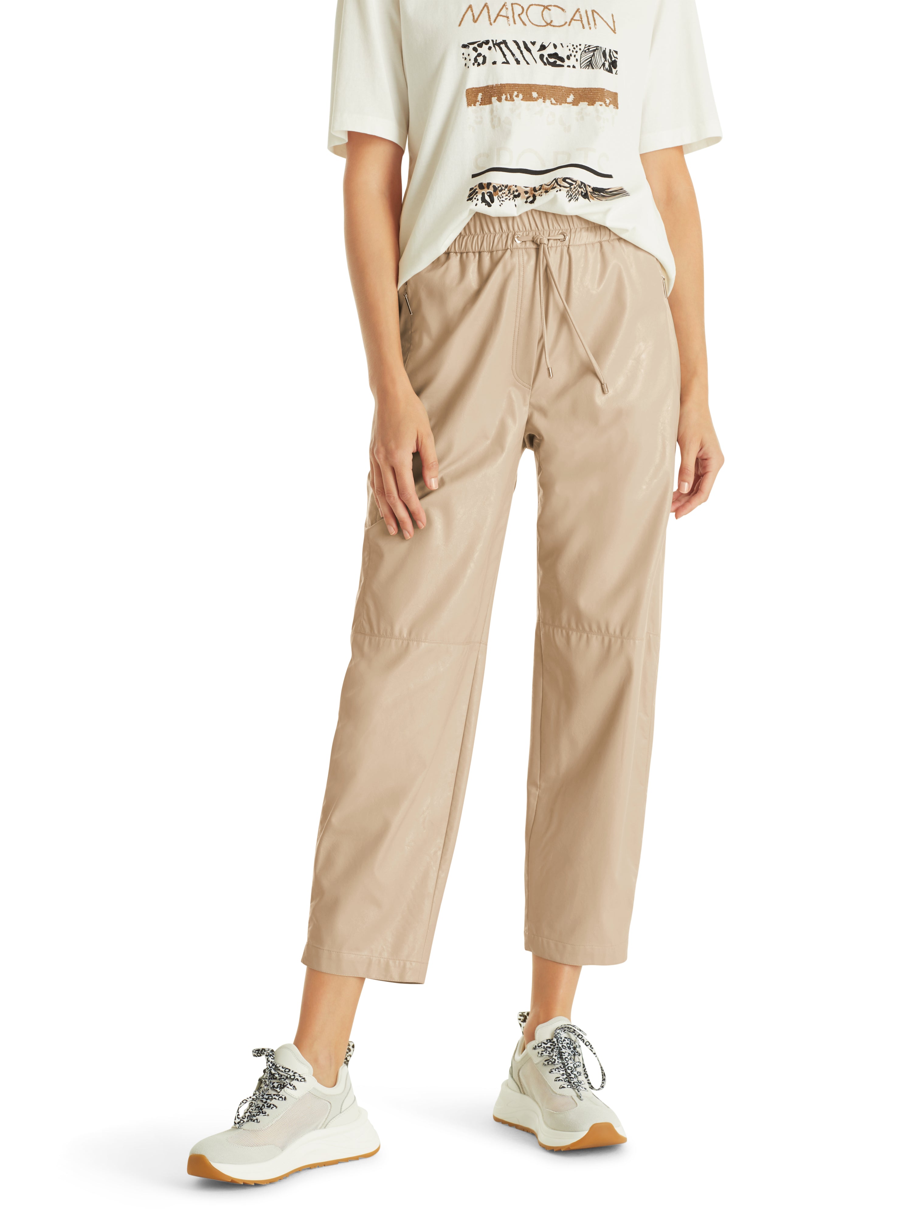 Marc Cain-Hose RANCHI mit Joggingbund-Hosen-Black-Deal-Outlet-by-ARCHIVIST