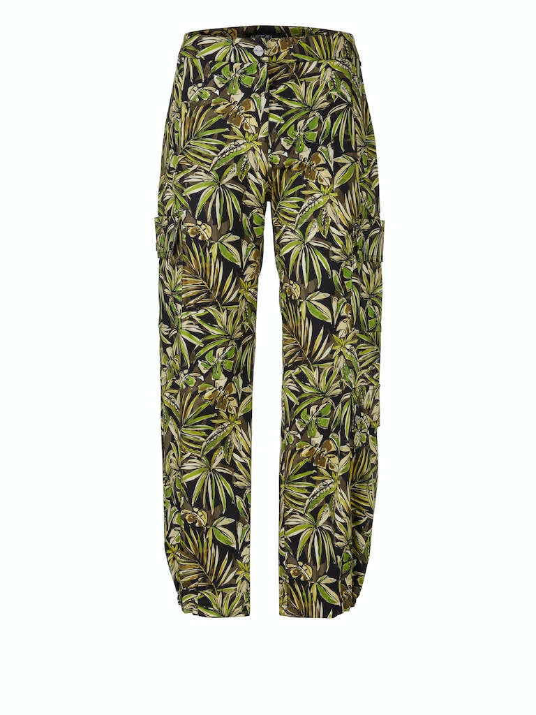 Cargohose RENTON mit floralem Print