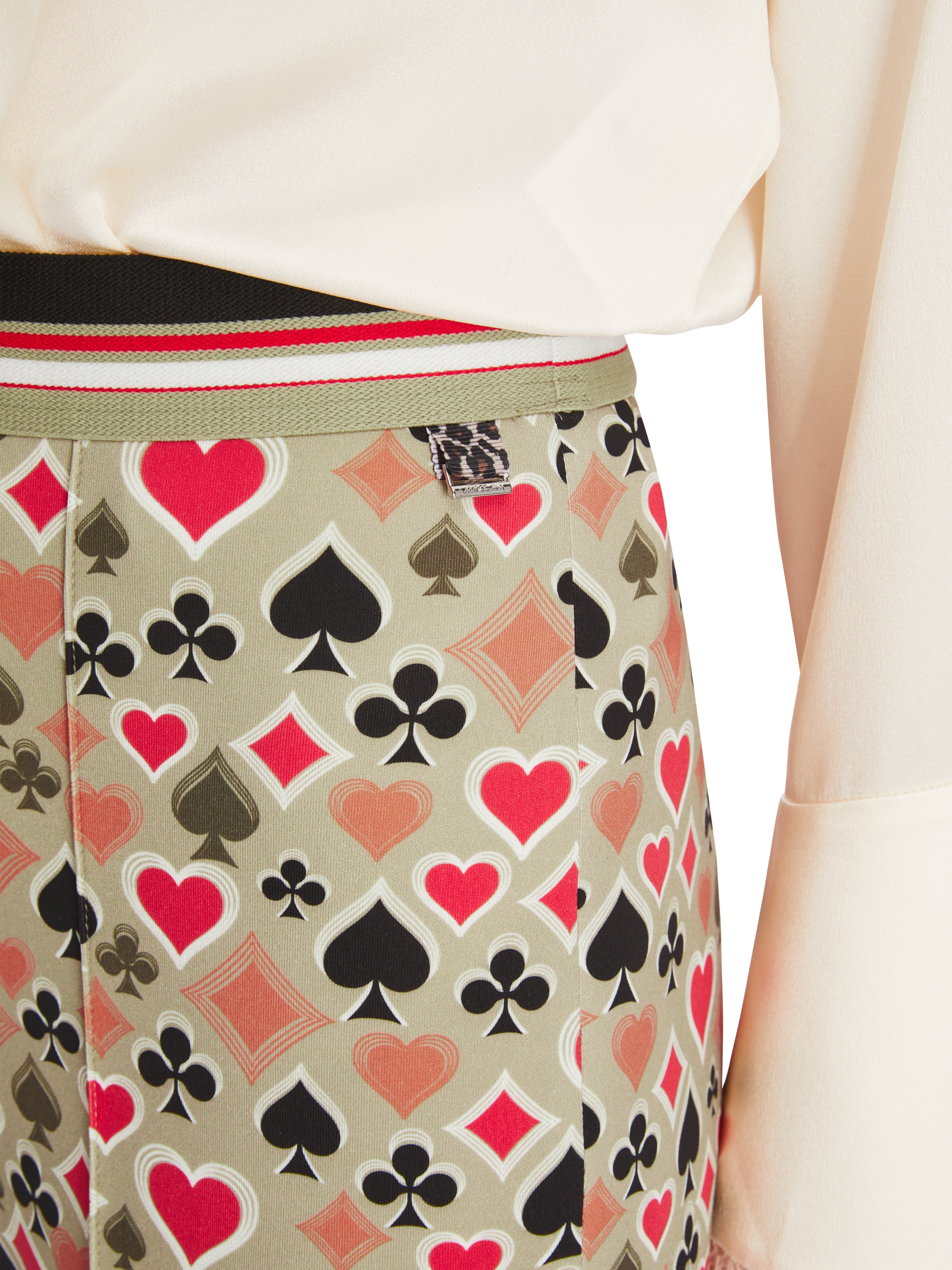 Marc Cain-Modell FREDERICA - Hose aus Scuba-Jersey-Hosen-Black-Deal-Outlet-by-ARCHIVIST