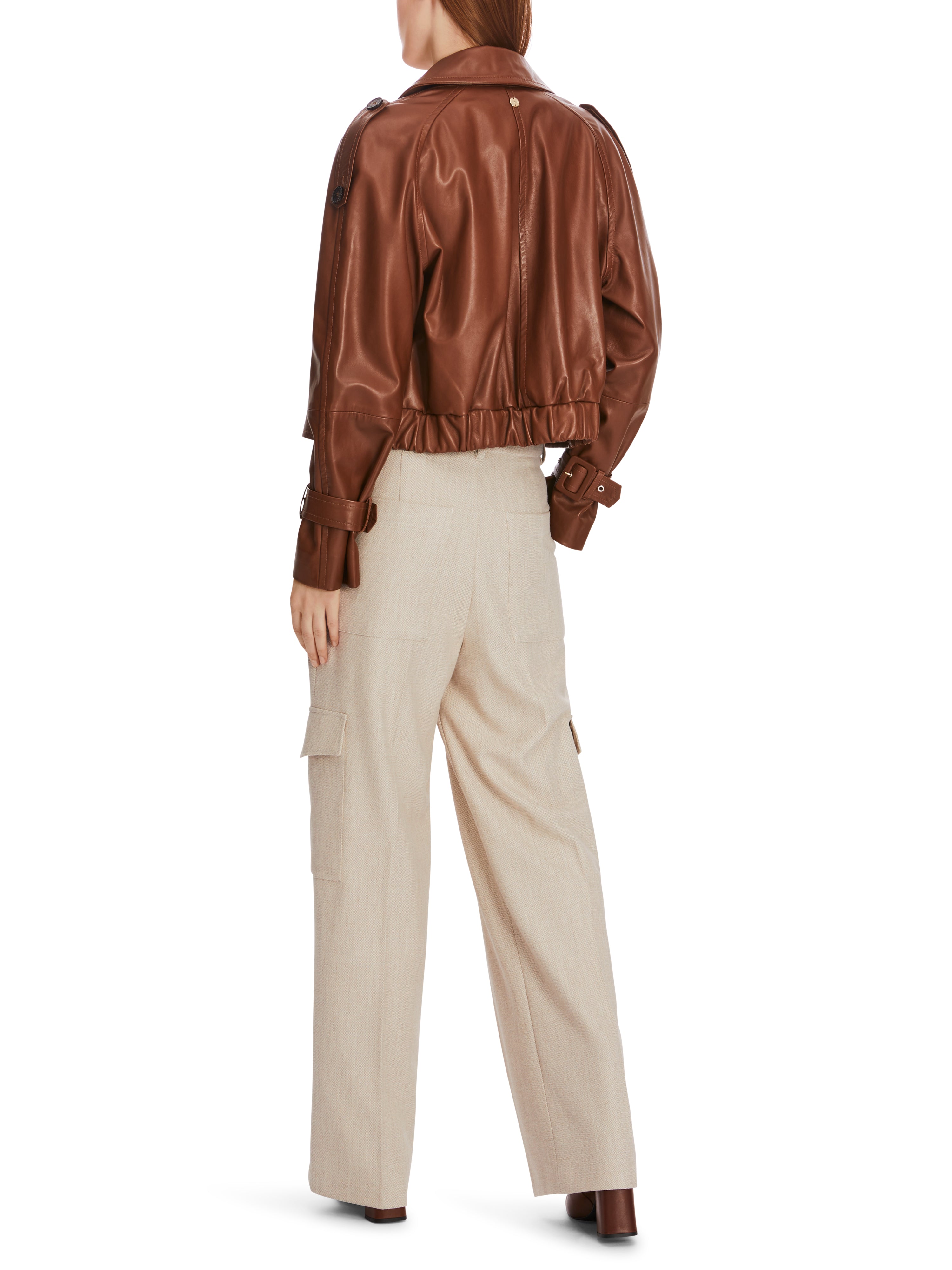 Marc Cain-Modell WASCO - Hose mit High Waist-Hosen-Black-Deal-Outlet-by-ARCHIVIST