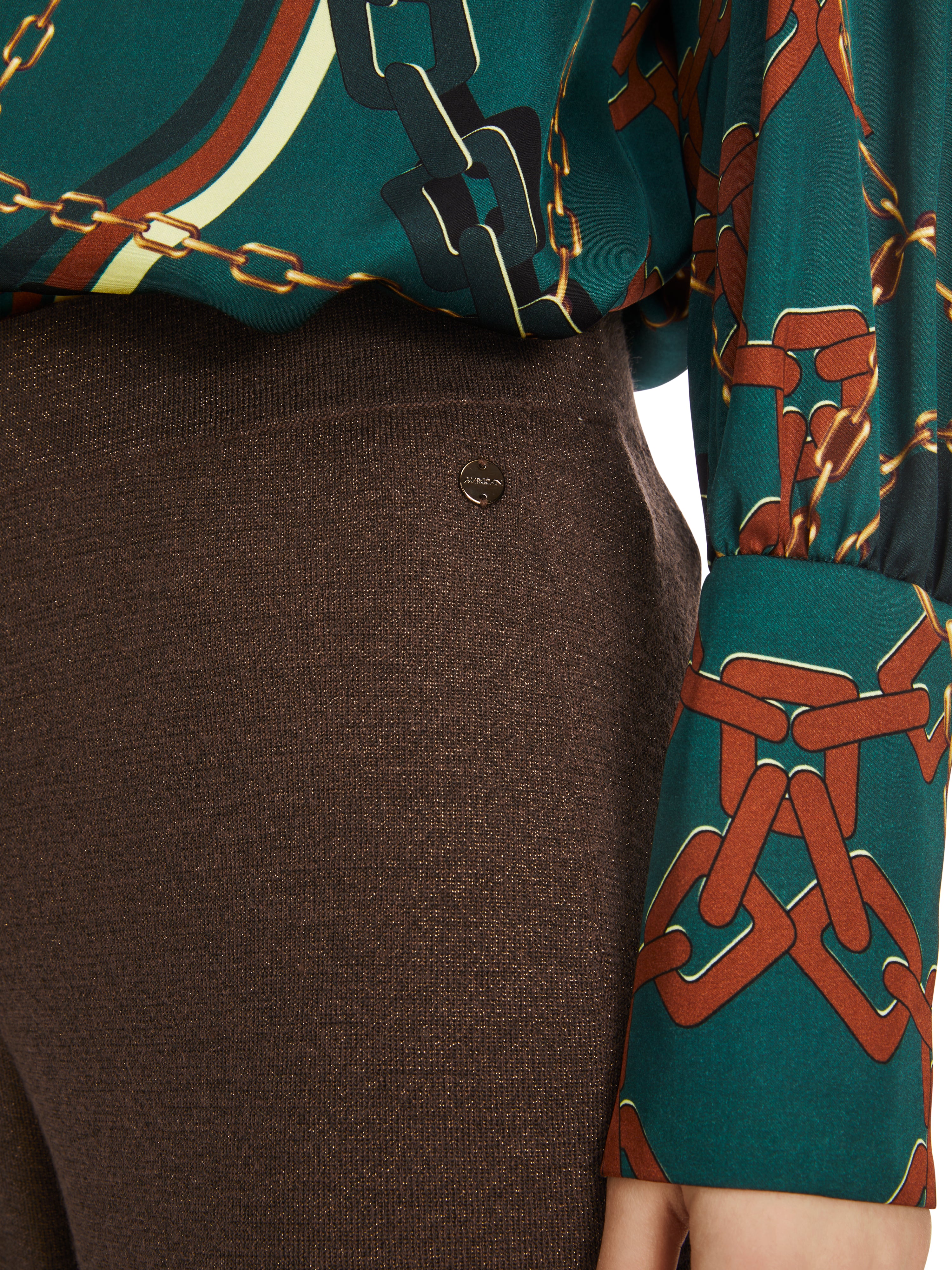 Marc Cain-Modell WASHINGTON - Hose in Glitzer-Hosen-Black-Deal-Outlet-by-ARCHIVIST