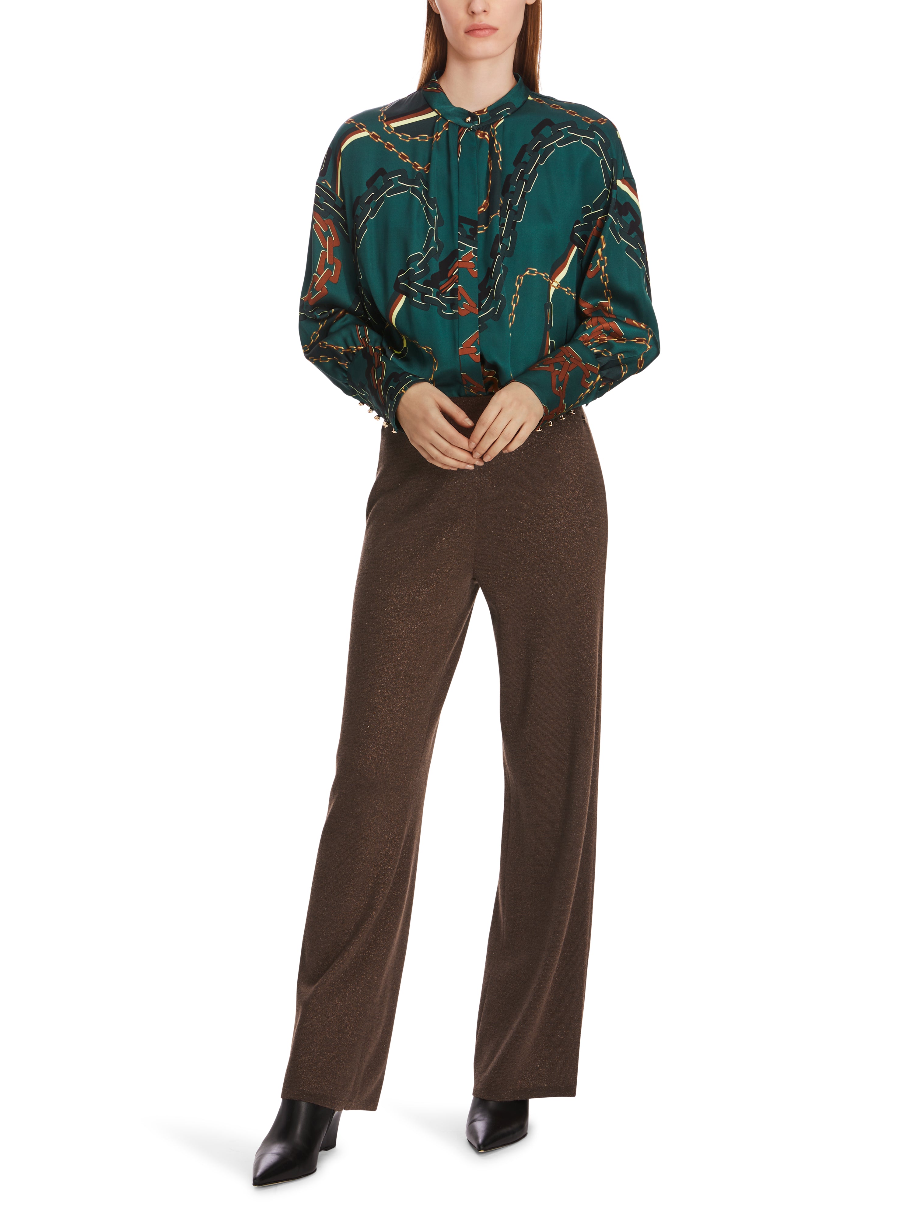 Marc Cain-Modell WASHINGTON - Hose in Glitzer-Hosen-Black-Deal-Outlet-by-ARCHIVIST