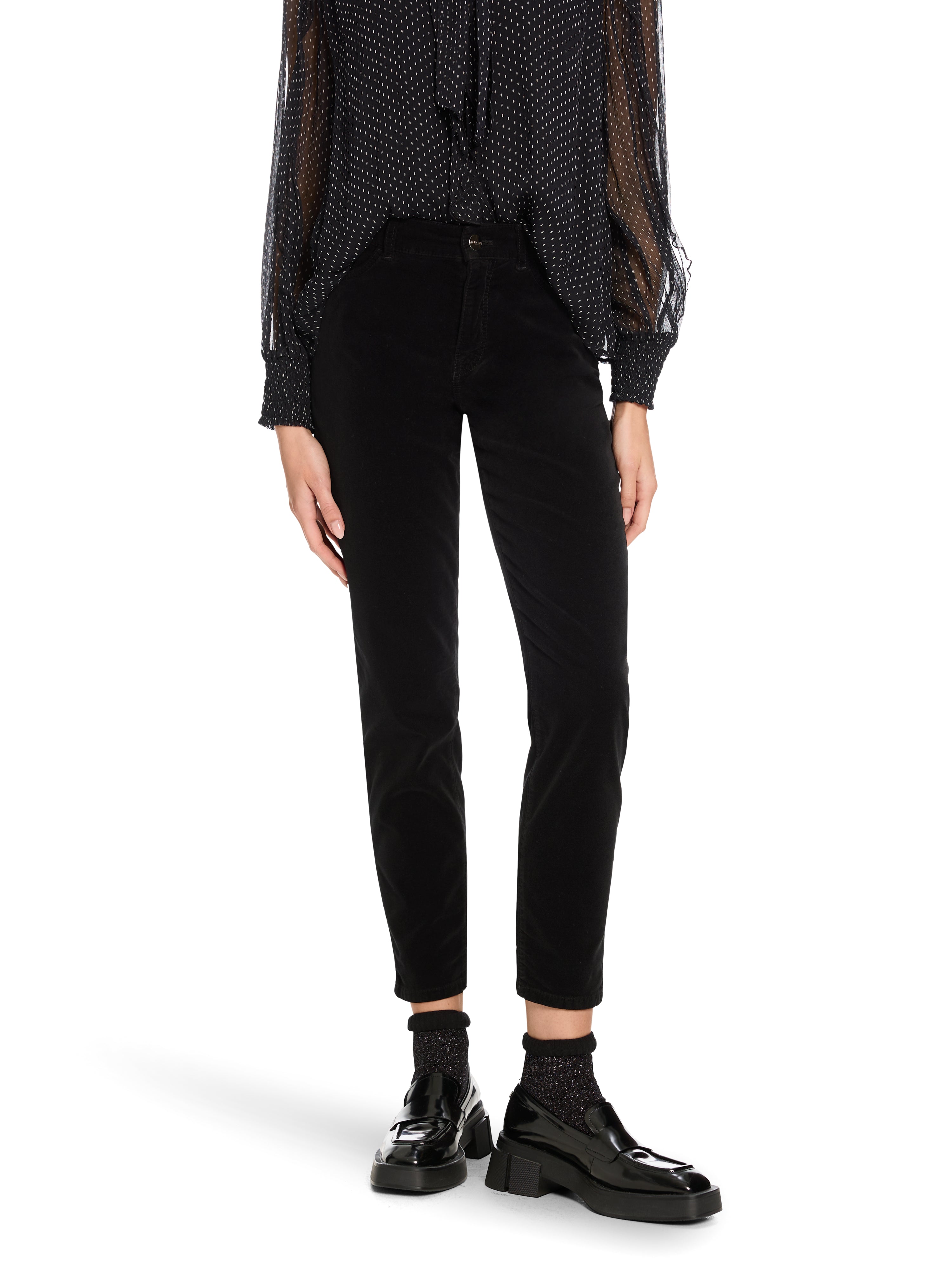 Marc Cain-Schmal geschnittenes Modell SILEA-Hosen-Black-Deal-Outlet-by-ARCHIVIST