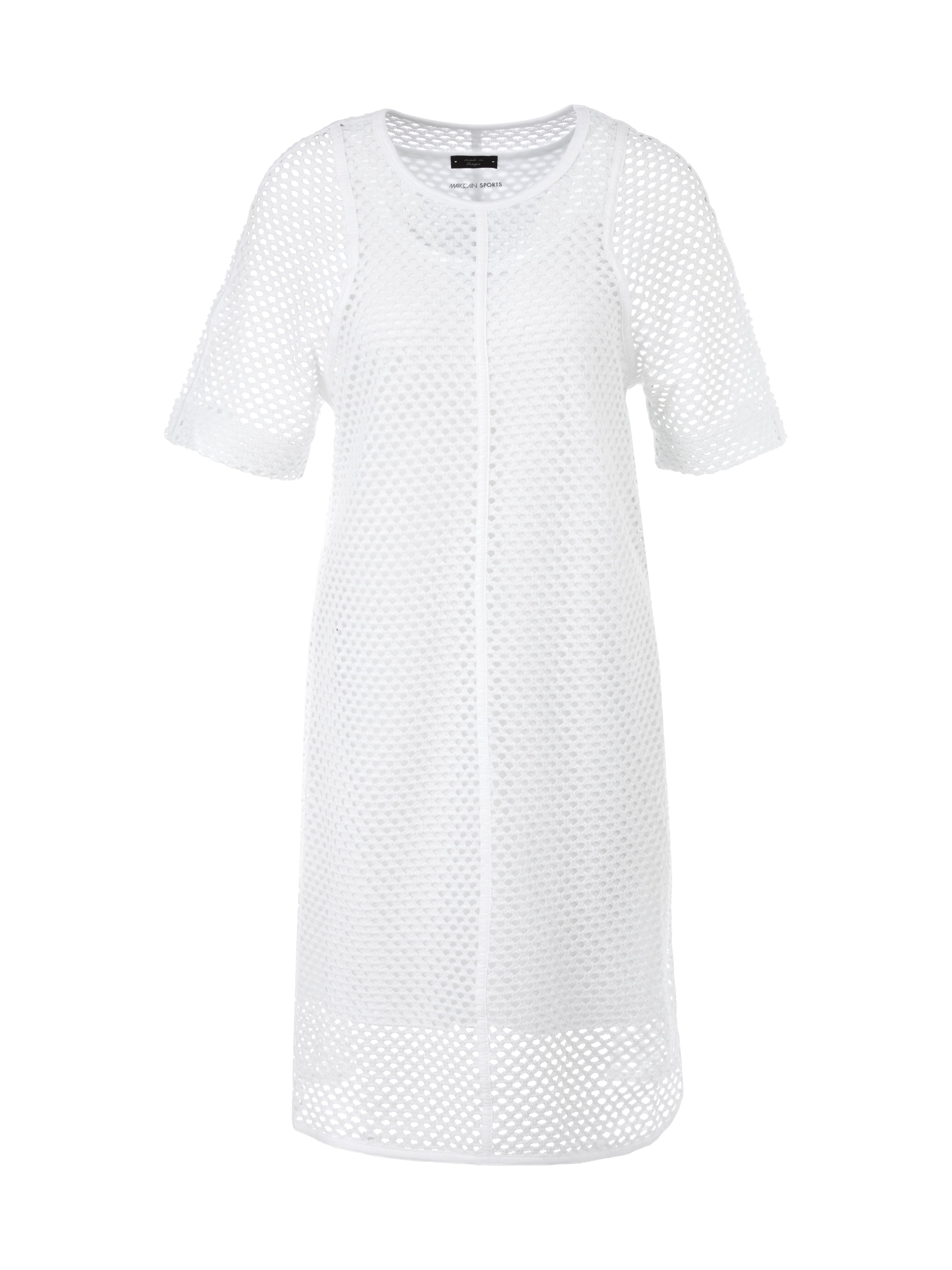 Marc Cain-Legeres Netzkleid-Kleider & Röcke-Black-Deal-Outlet-by-ARCHIVIST