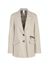 Marc Cain-Blazer aus Baumwolle-Jacken & Mäntel-Black-Deal-Outlet-by-ARCHIVIST