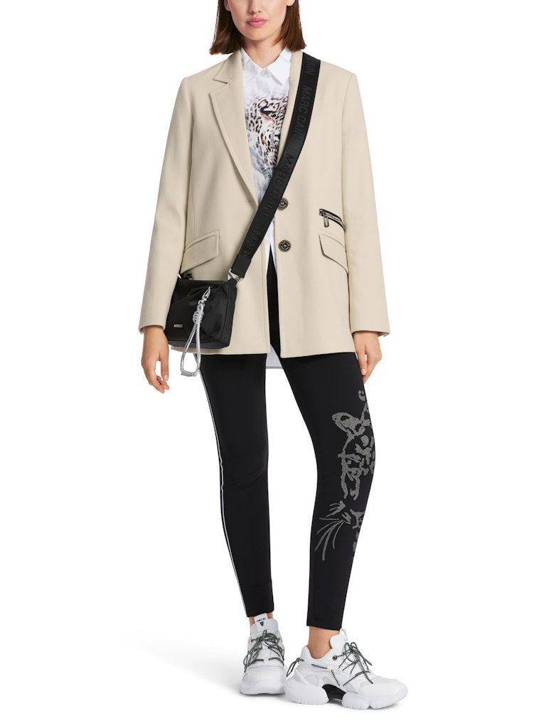 Blazer aus Baumwolle