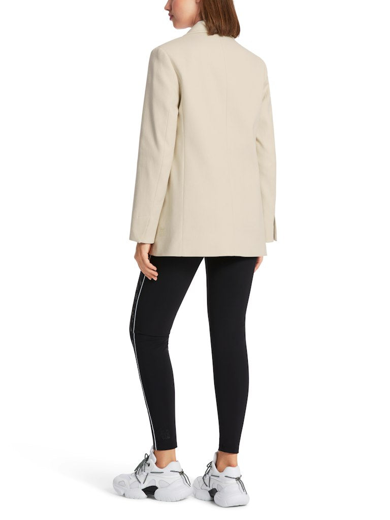 Marc Cain-Blazer aus Baumwolle-Jacken & Mäntel-Black-Deal-Outlet-by-ARCHIVIST