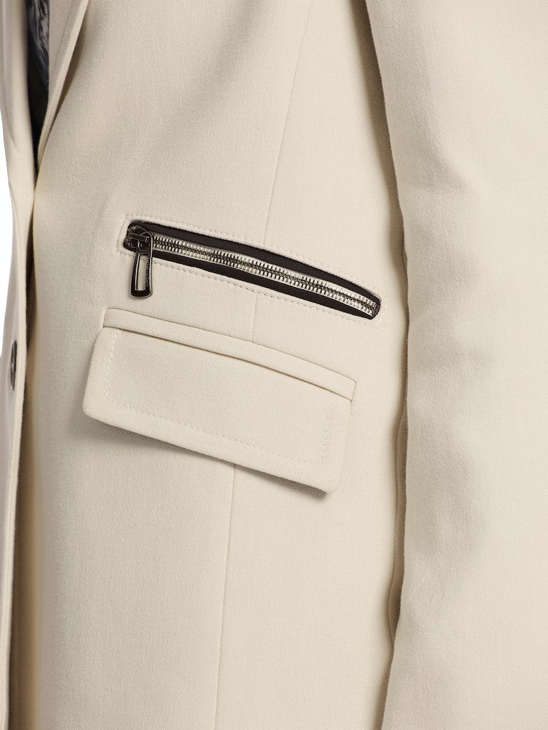 Marc Cain-Blazer aus Baumwolle-Jacken & Mäntel-Black-Deal-Outlet-by-ARCHIVIST