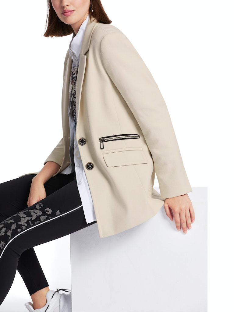 Blazer aus Baumwolle