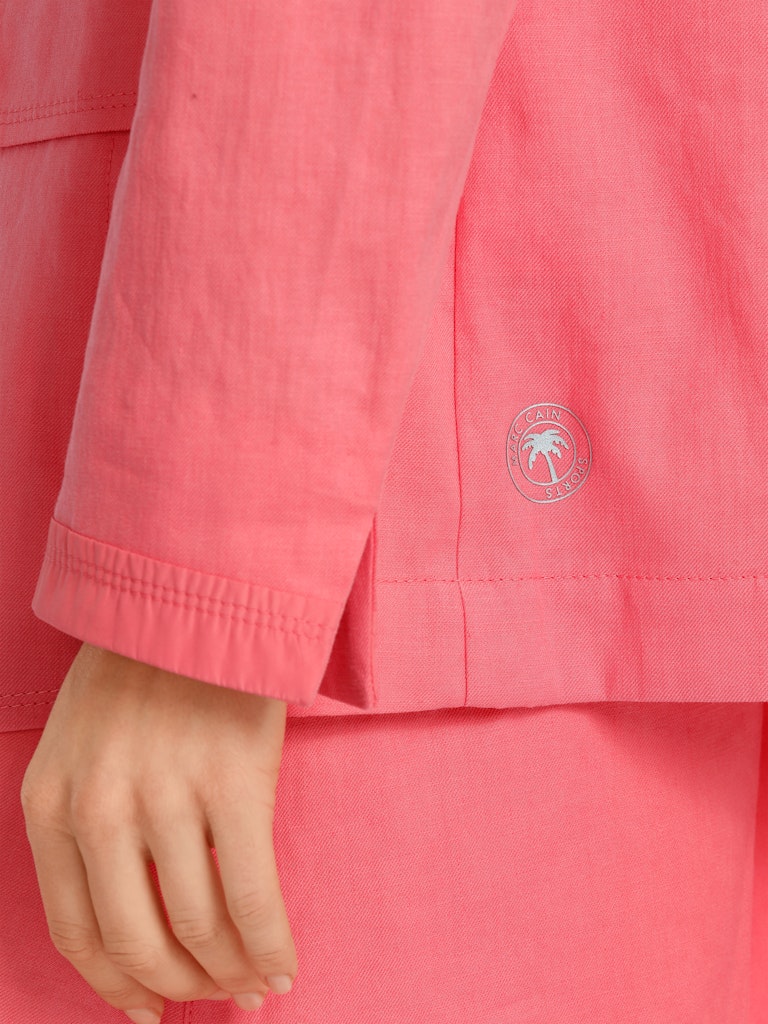 Blazer im Knitterlook