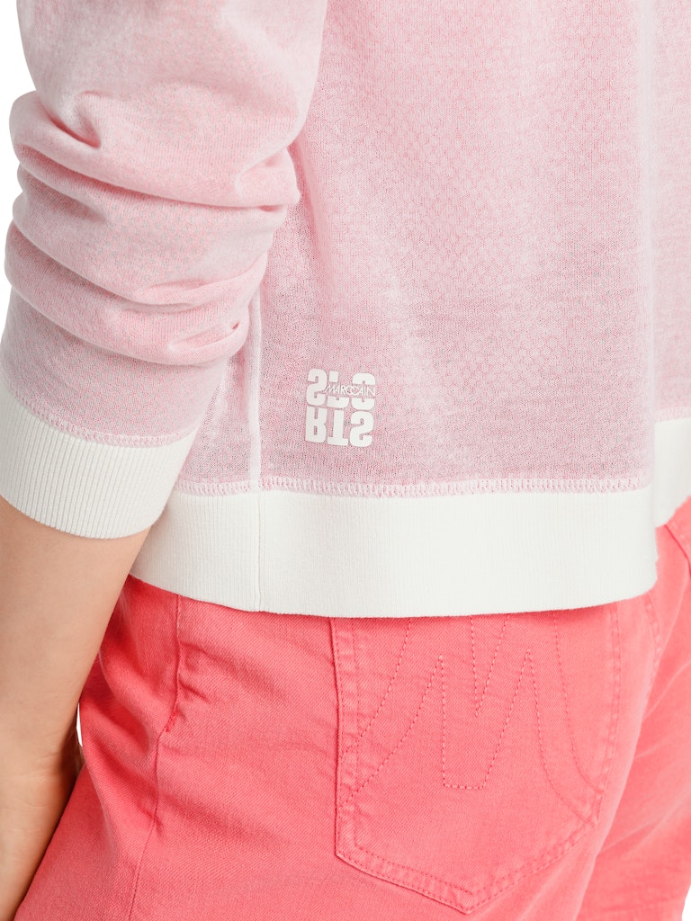 Knitted in Germany Cardigan mit Kapuze