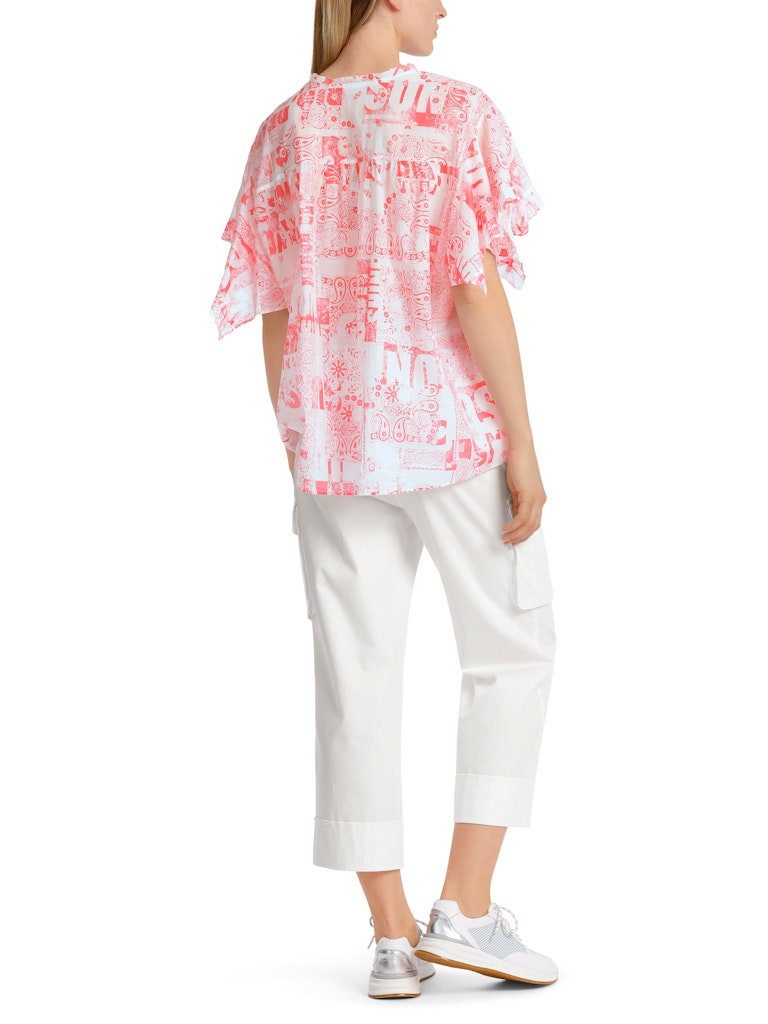 Marc Cain-Bluse mit Volantärmeln-Hemden & Blusen-Black-Deal-Outlet-by-ARCHIVIST