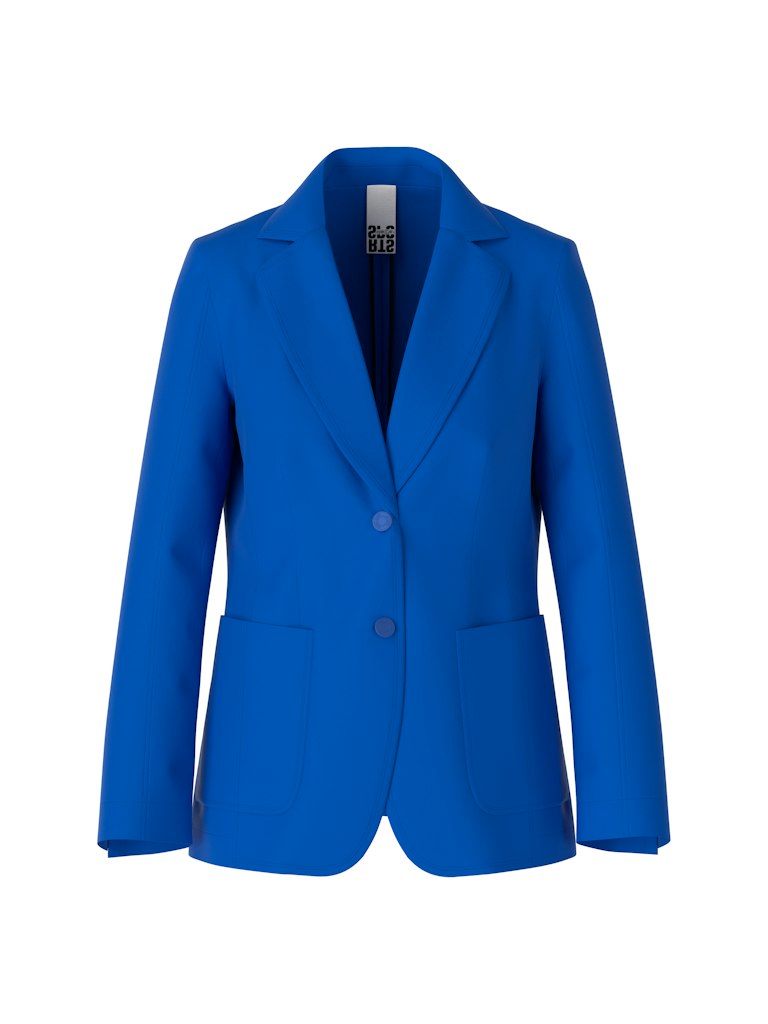 Sporty blazer in seventies style