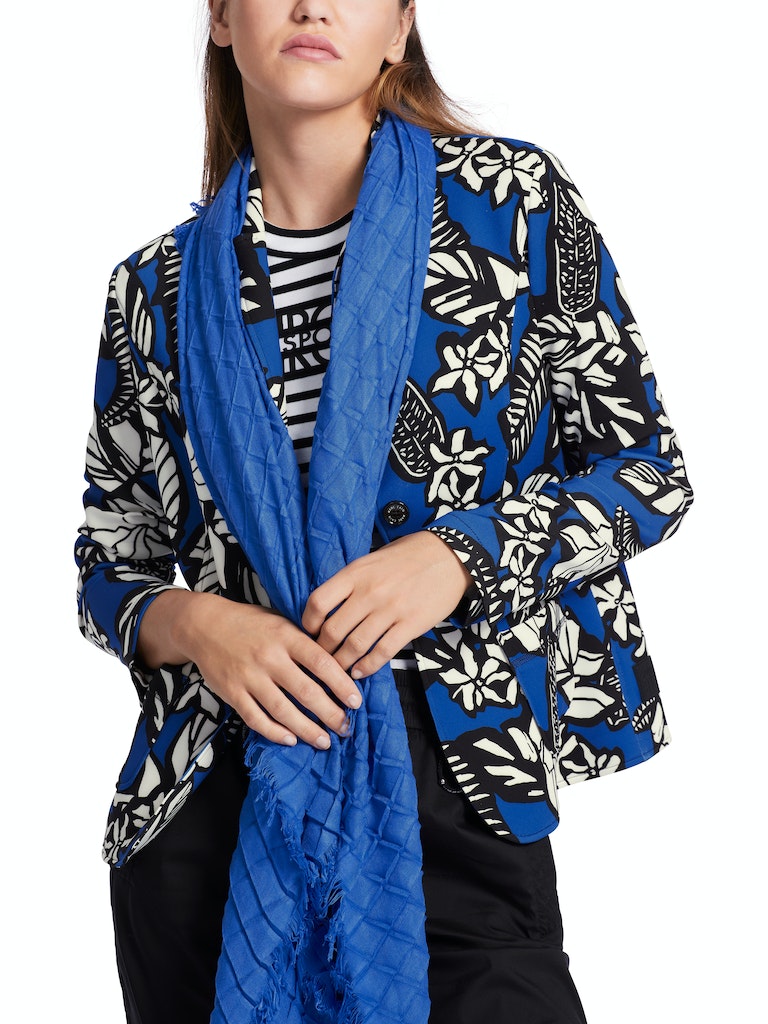 Jerseyblazer mit Alloverprint