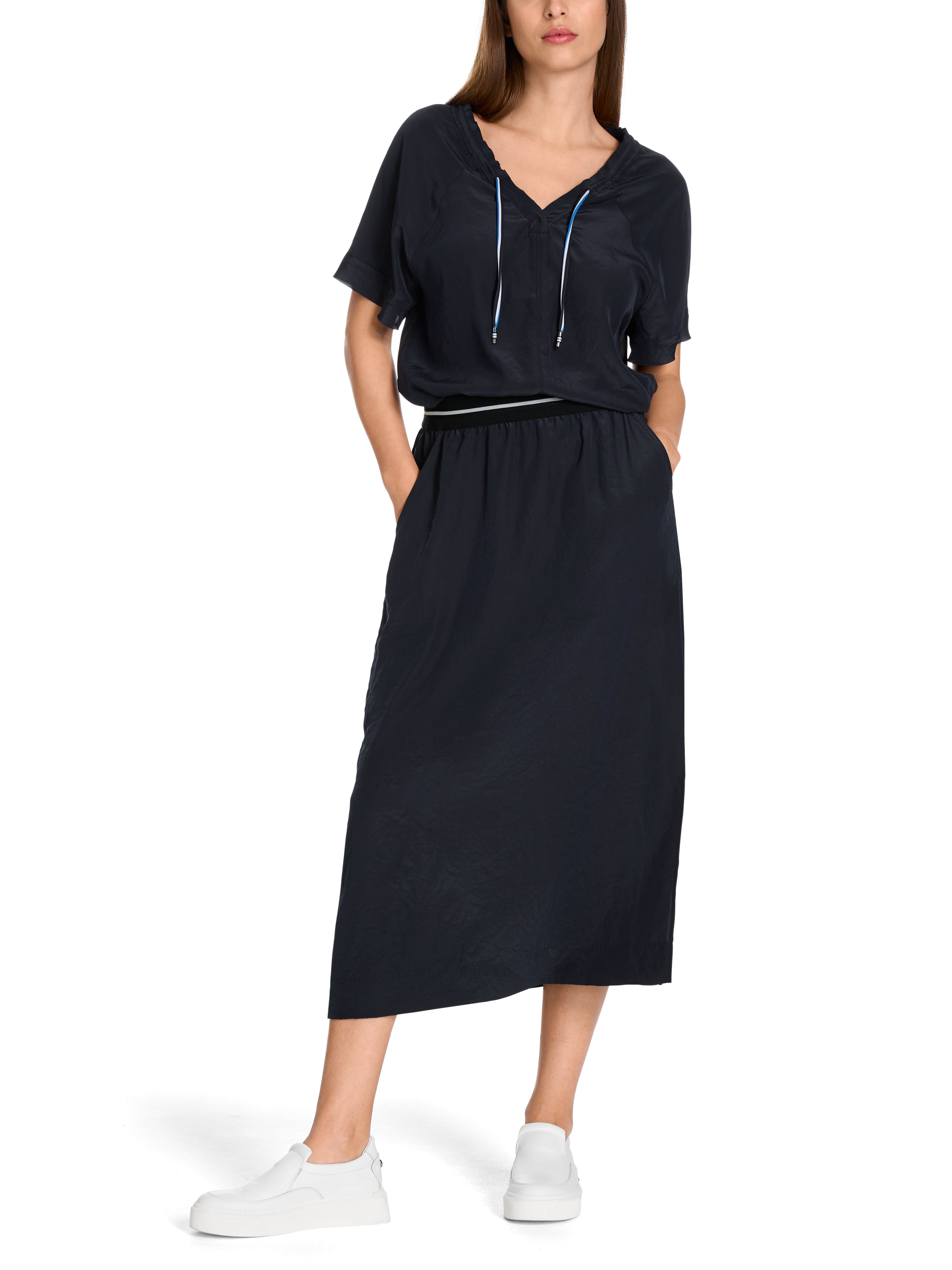 Marc Cain-Sportives Blusenshirt-Hemden & Blusen-Black-Deal-Outlet-by-ARCHIVIST