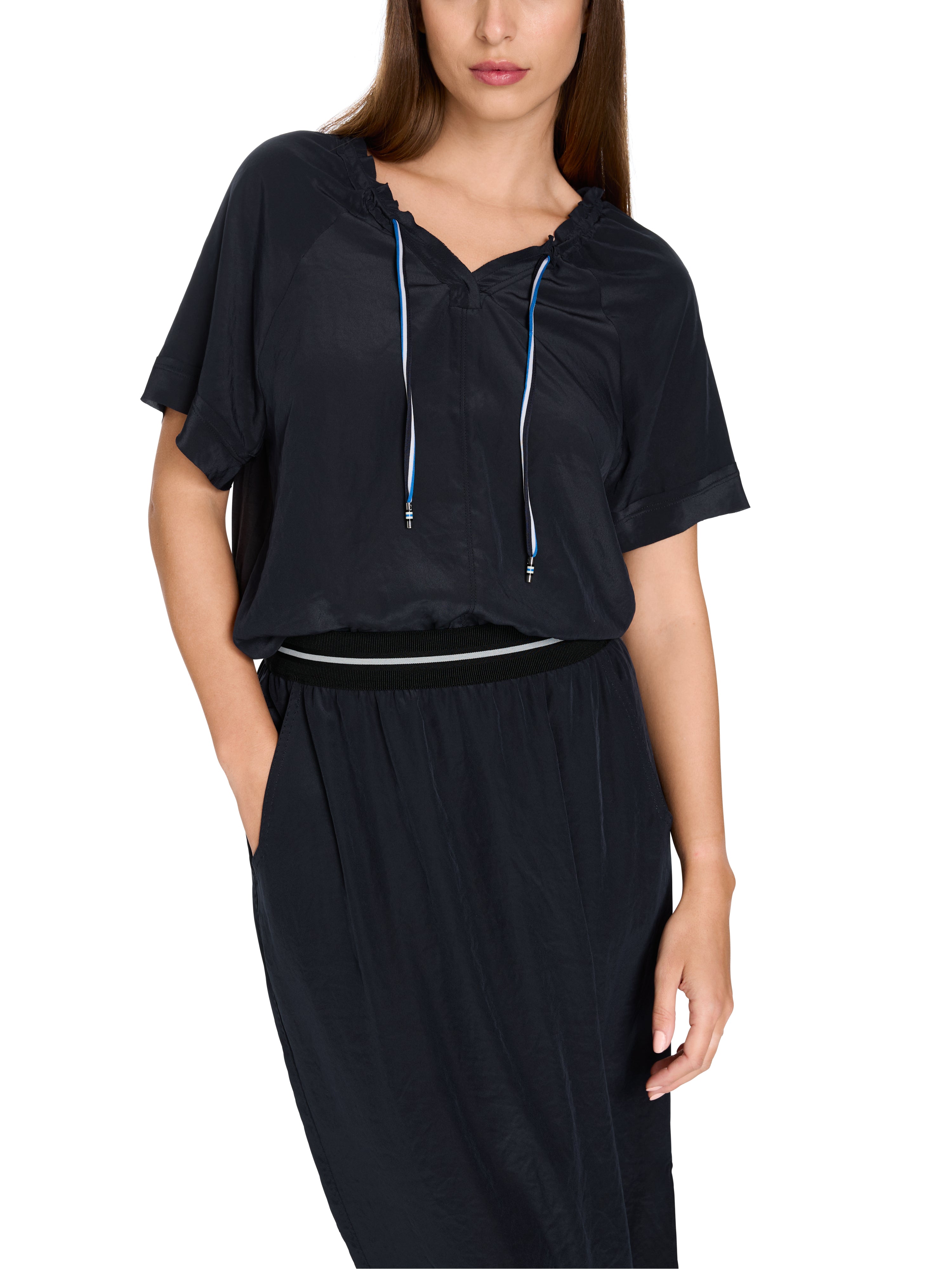 Marc Cain-Sportives Blusenshirt-Hemden & Blusen-Black-Deal-Outlet-by-ARCHIVIST