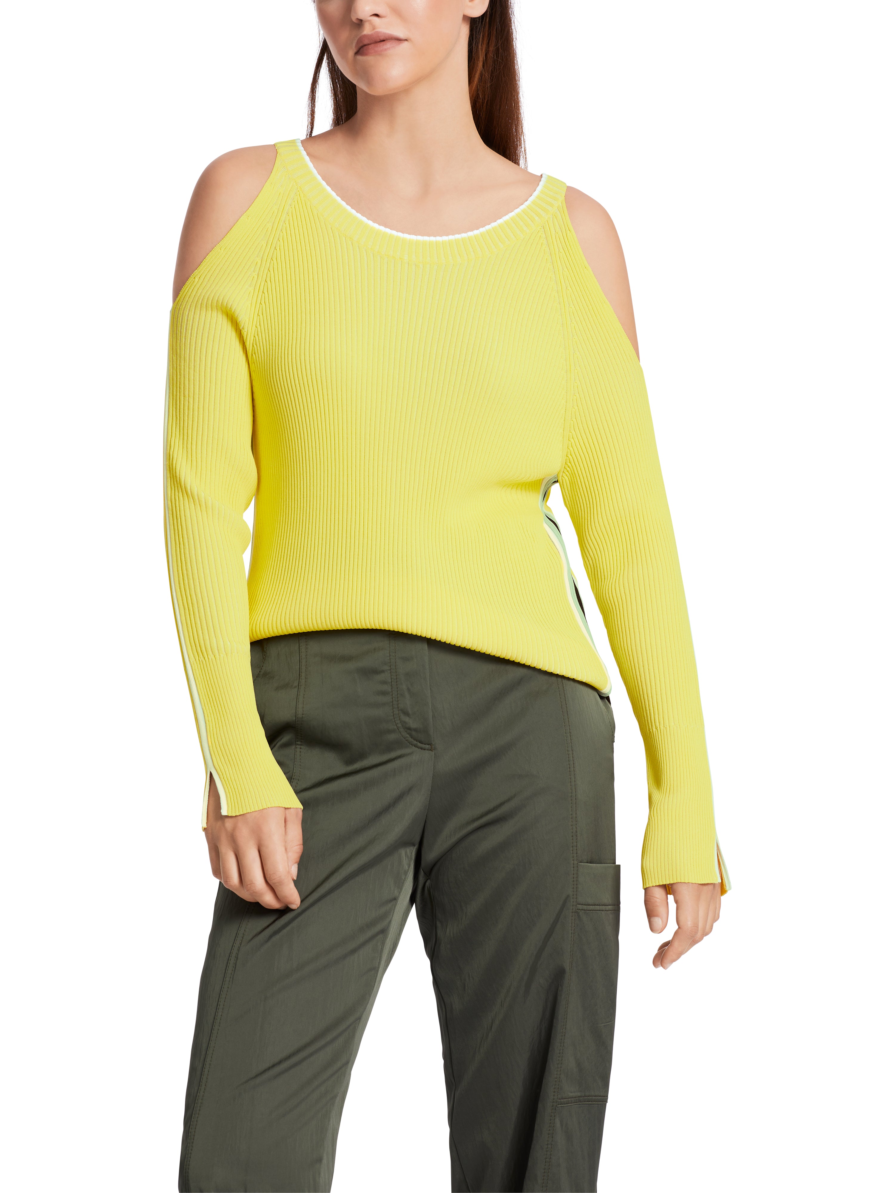 Schulterfreier Sweater aus Viskose