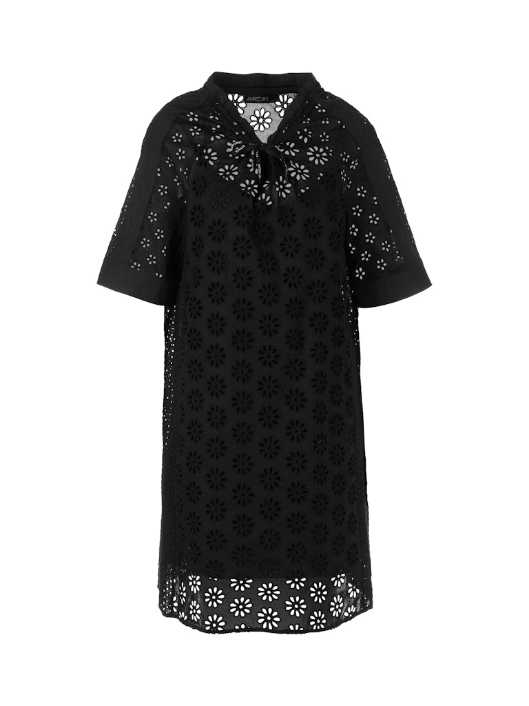 Kleid mit Lochstickerei
