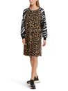 Marc Cain-Kurzes Kleid mit Tierfell-Print-ARCHIVIST