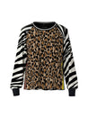 Marc Cain-Bluse mit Zebra- und Leo-Print-ARCHIVIST