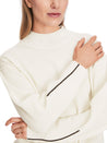 Marc Cain-Oversized Sweater "Rethink Together"-Strick & Pullover-Black-Deal-Outlet-by-ARCHIVIST