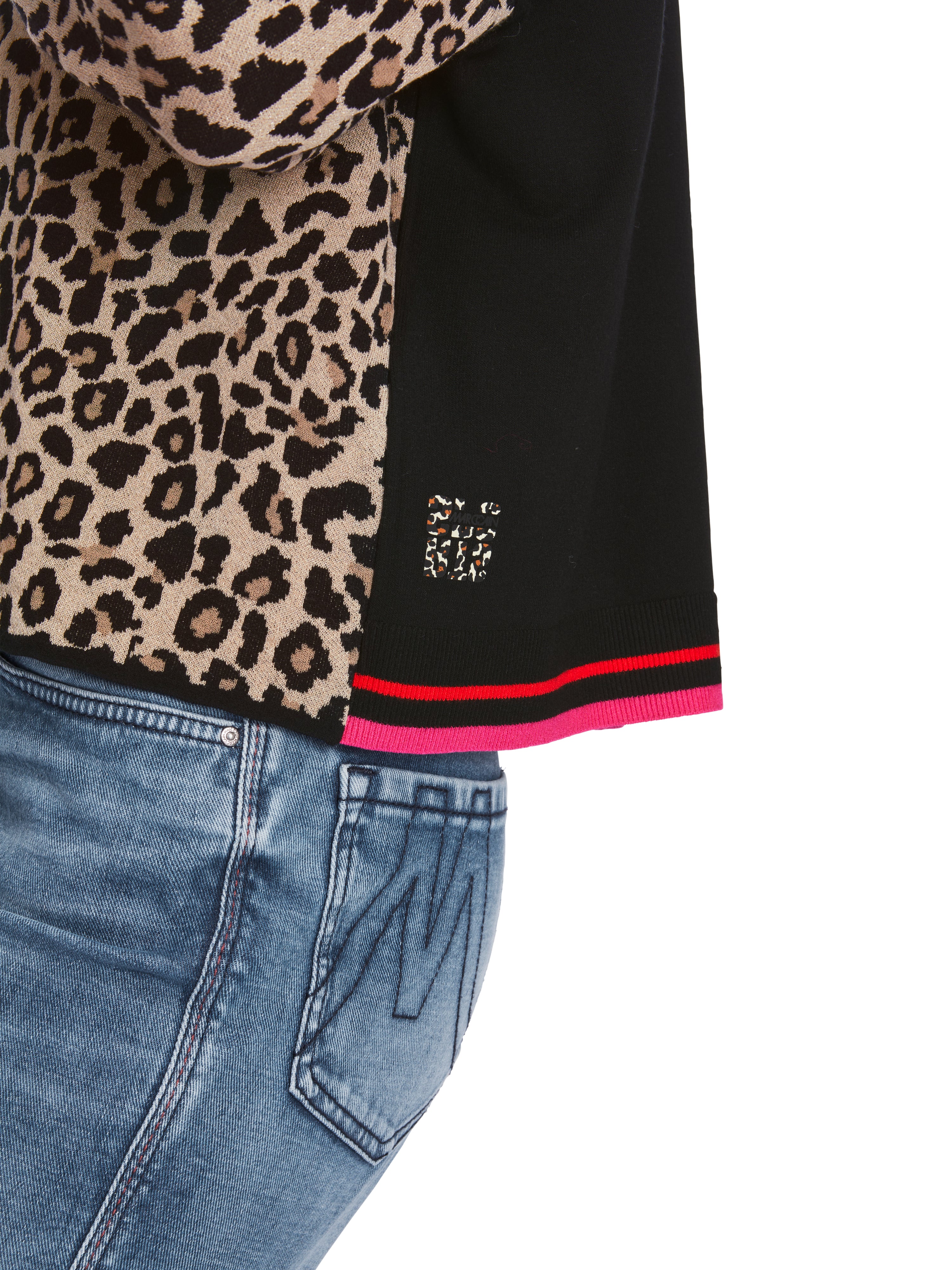 Marc Cain-Cardigan Knitted in Germany-Strick & Pullover-Black-Deal-Outlet-by-ARCHIVIST