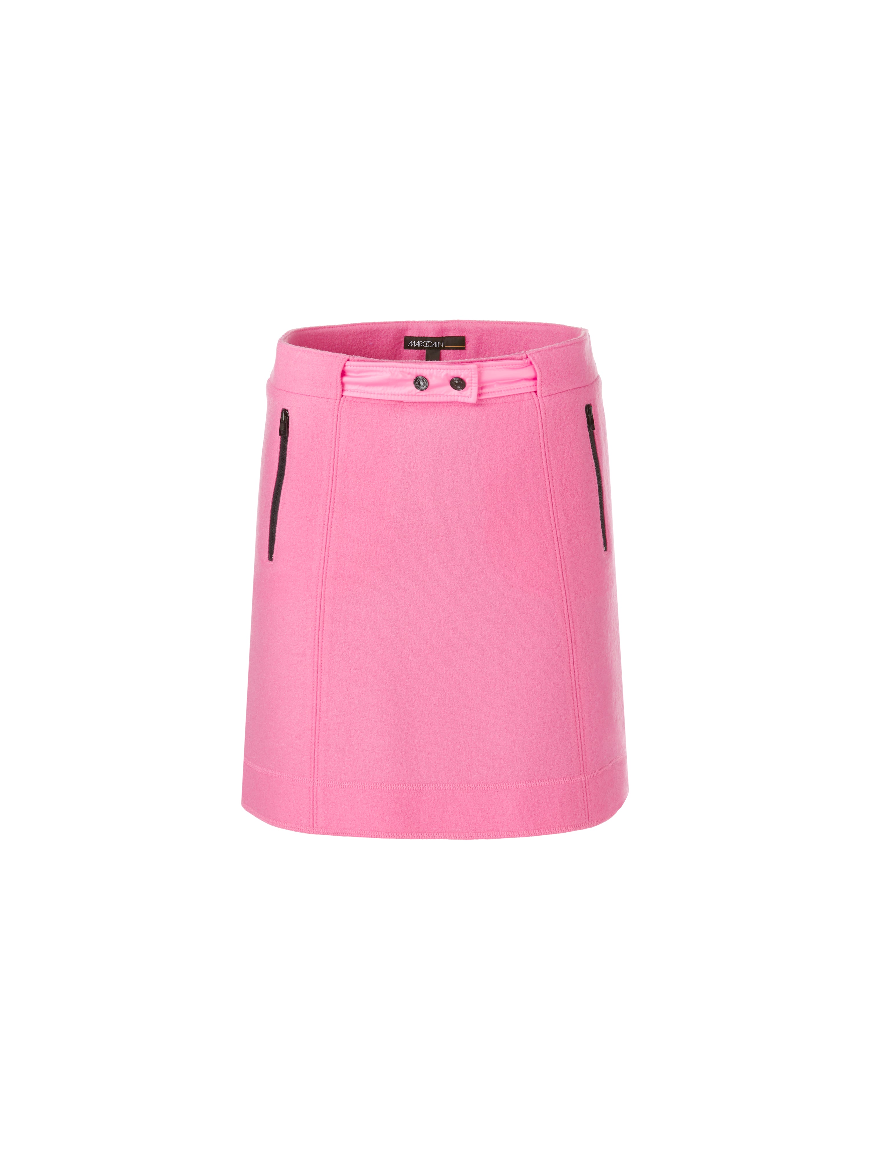 Marc Cain-Schurwoll-Rock Knitted in Germany-Kleider & Röcke-Black-Deal-Outlet-by-ARCHIVIST