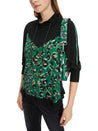 Marc Cain-Bluse mit Greo-Print-Hemden & Blusen-Black-Deal-Outlet-by-ARCHIVIST