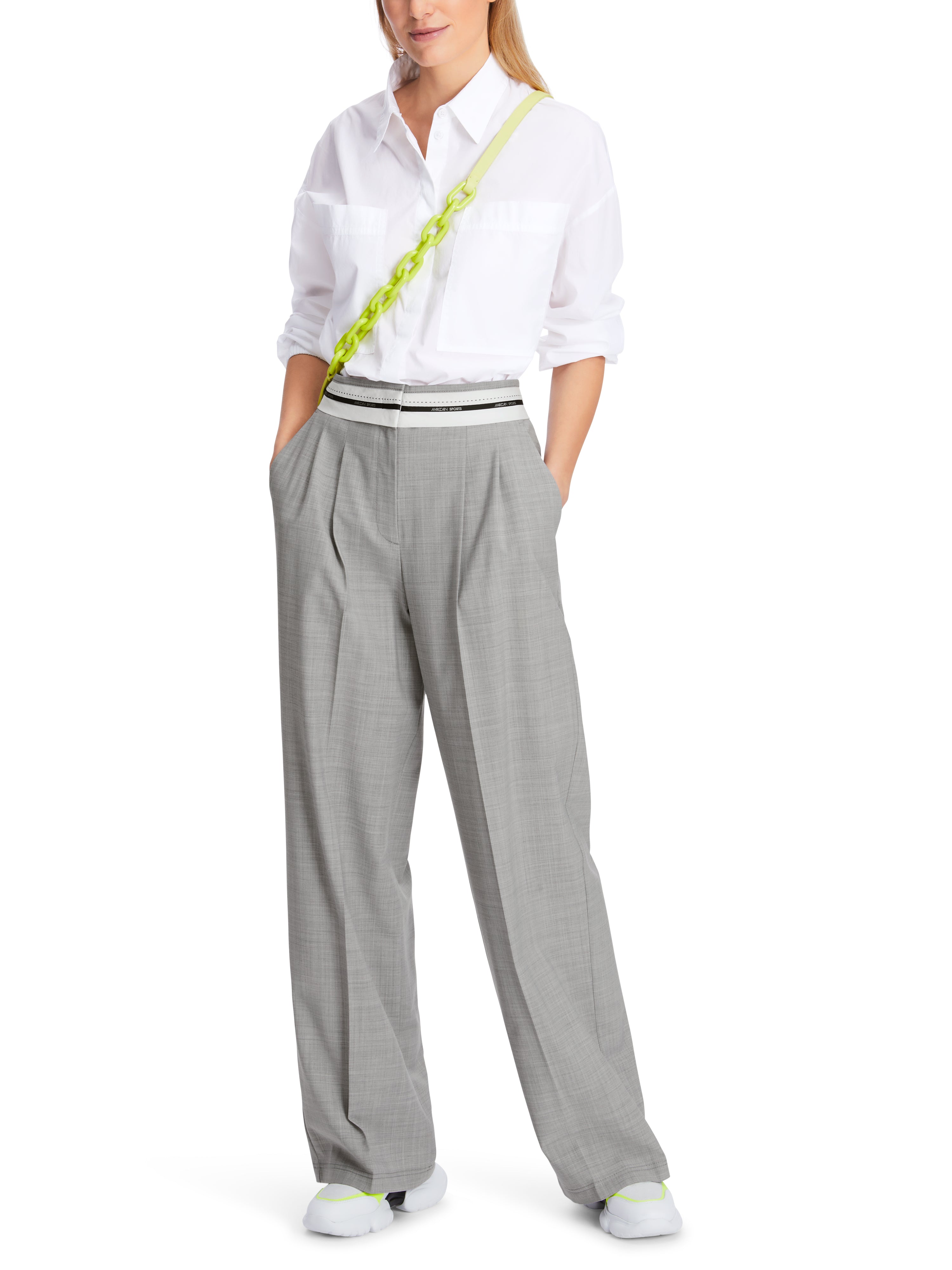 Marc Cain-High Waist Hose - Modell WICHITA-Hosen-Black-Deal-Outlet-by-ARCHIVIST