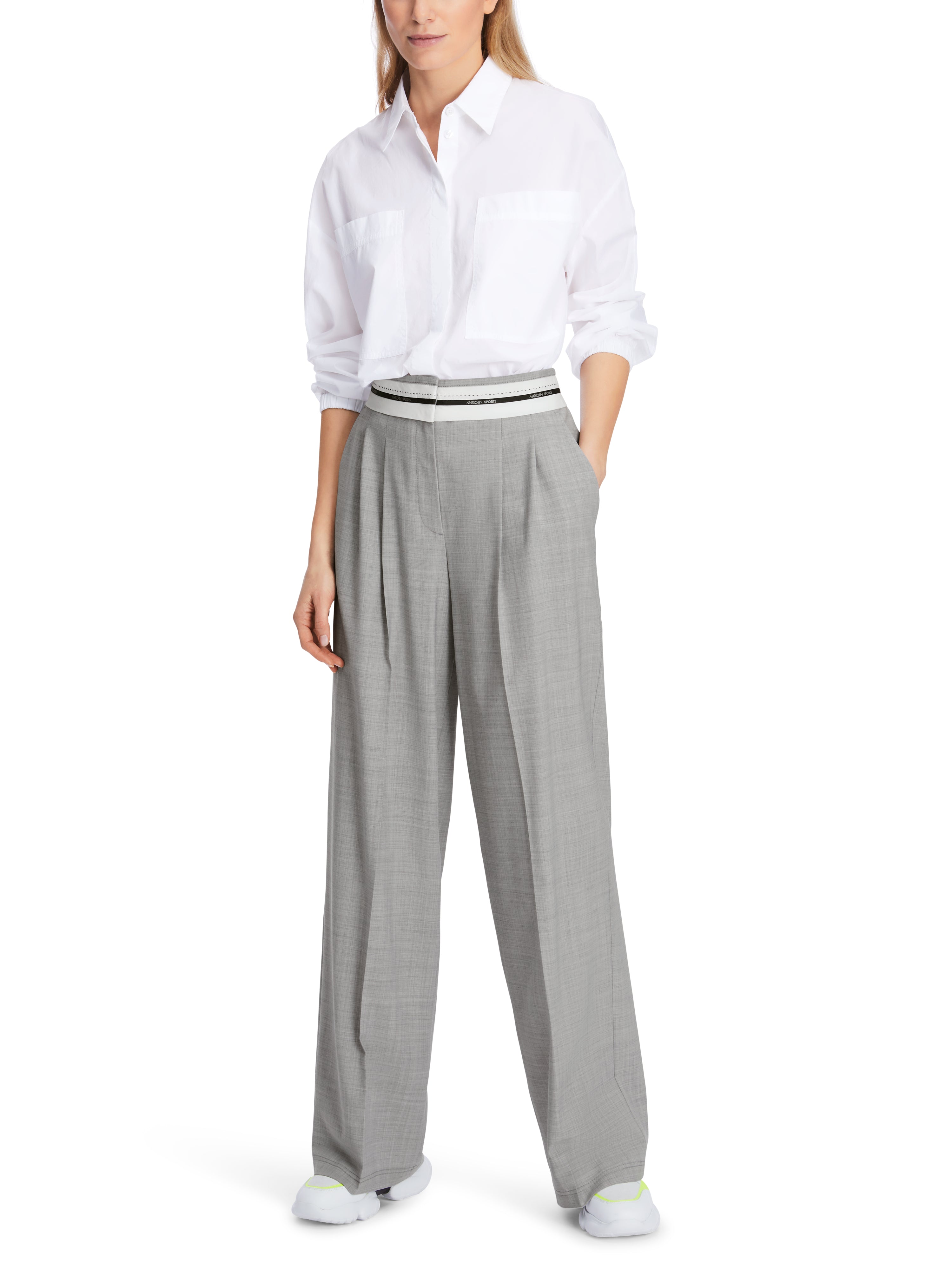 Marc Cain-High Waist Hose - Modell WICHITA-Hosen-Black-Deal-Outlet-by-ARCHIVIST