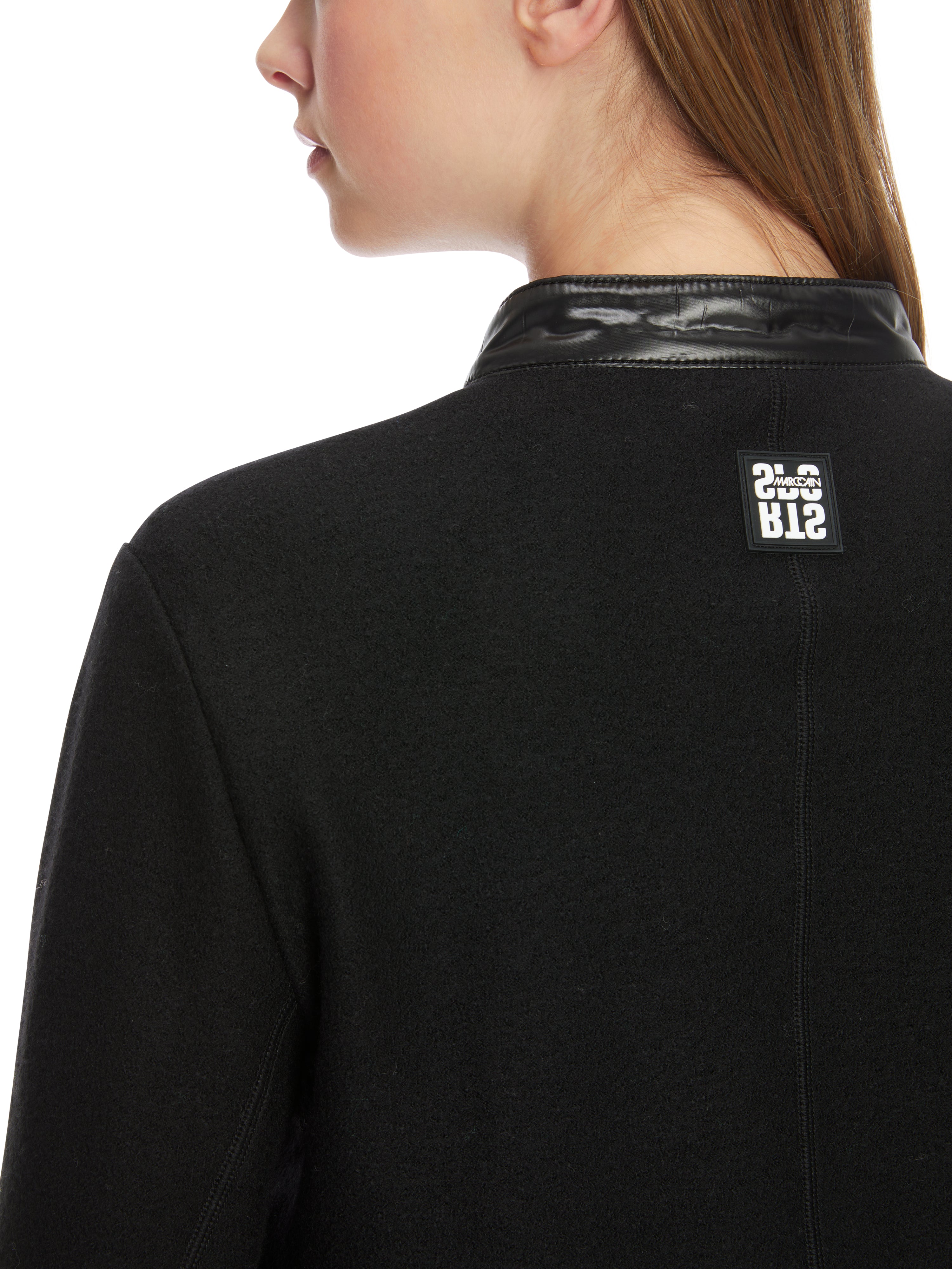 Knitted in Germany jacket with inserts