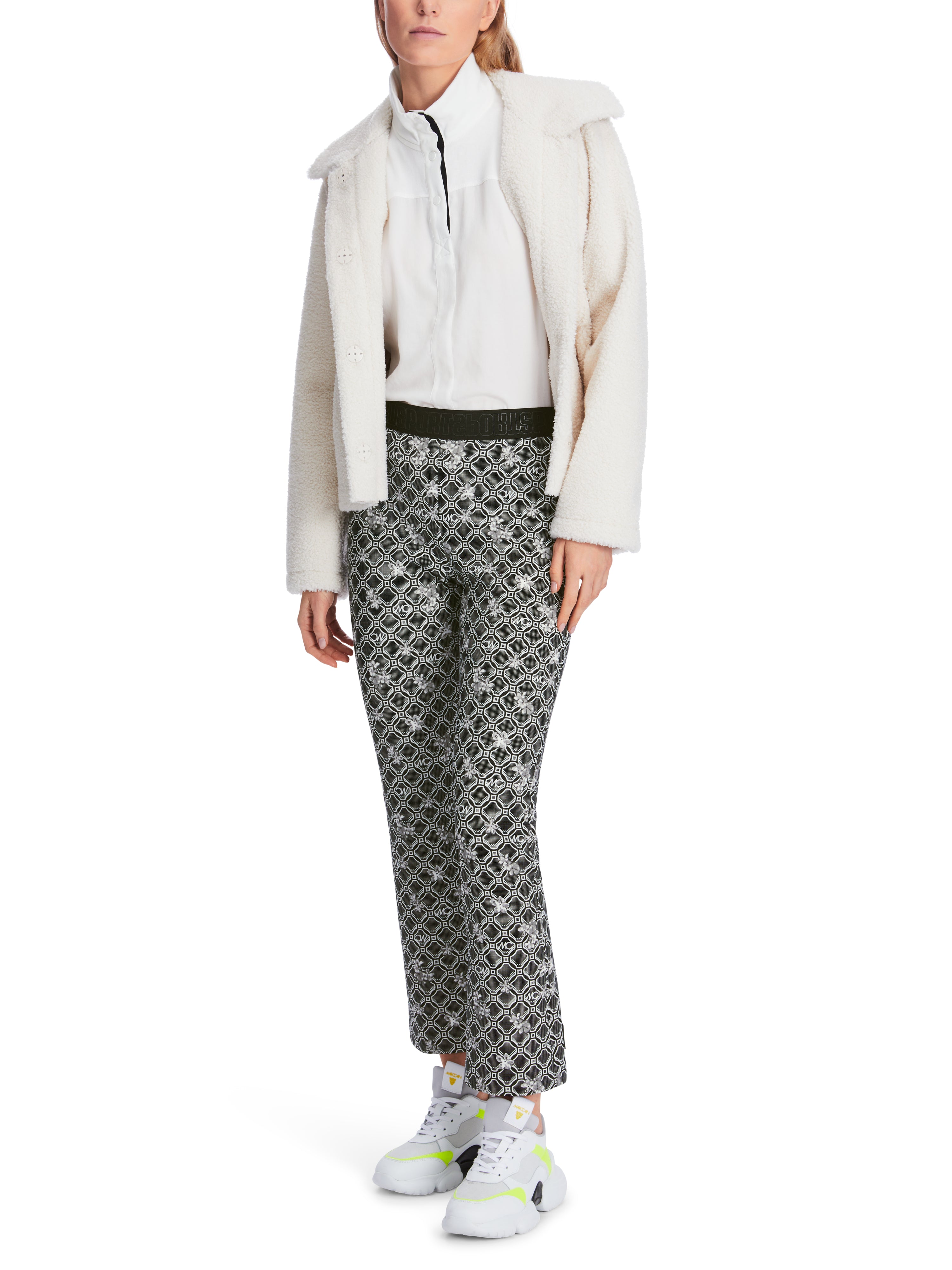 Marc Cain-Modell FENGY - Hose in Scuba-Jersey-Hosen-Black-Deal-Outlet-by-ARCHIVIST