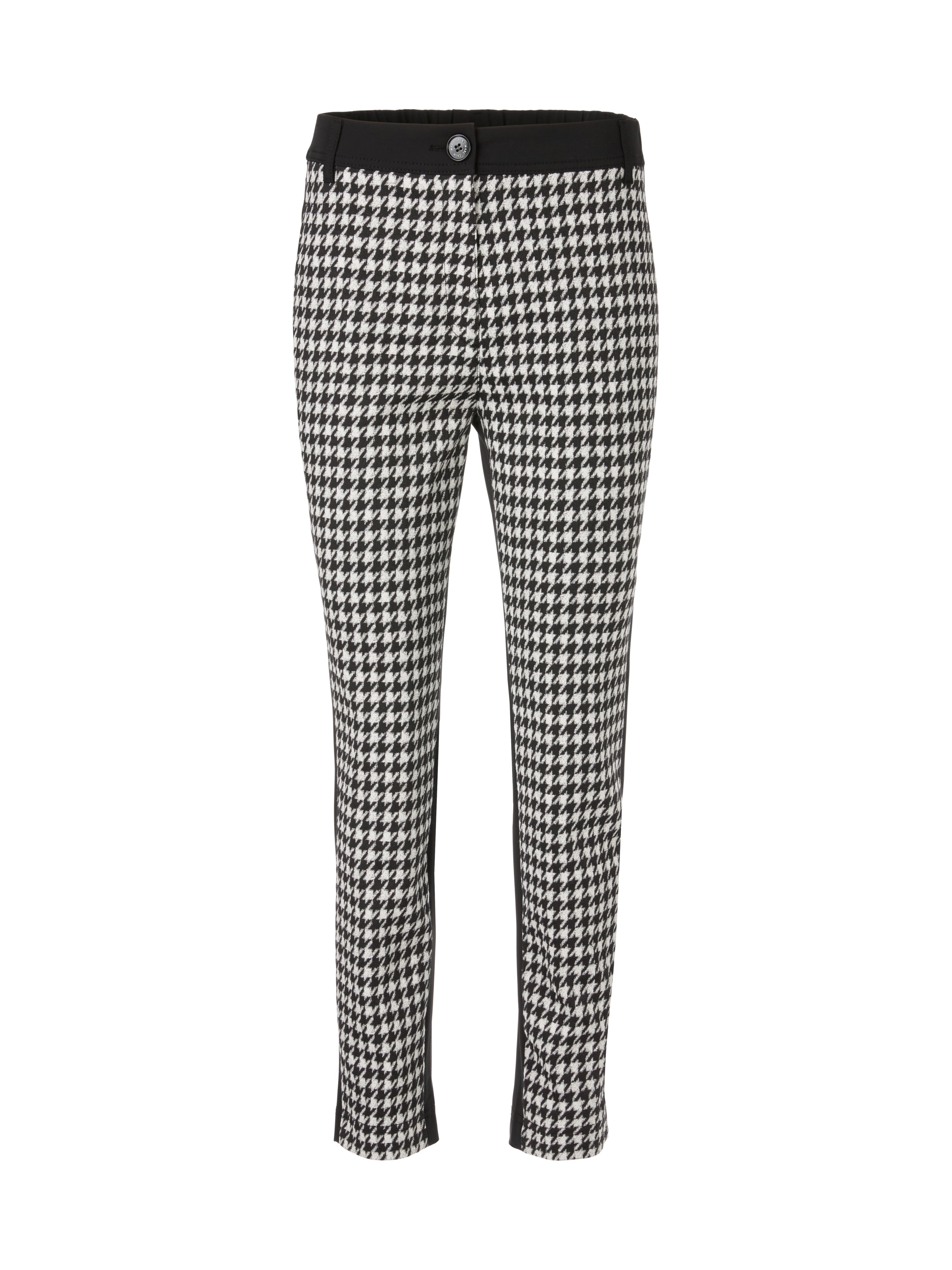 Marc Cain-Modell SLIVEN mit Chickcheck-Dessin-Hosen-Black-Deal-Outlet-by-ARCHIVIST
