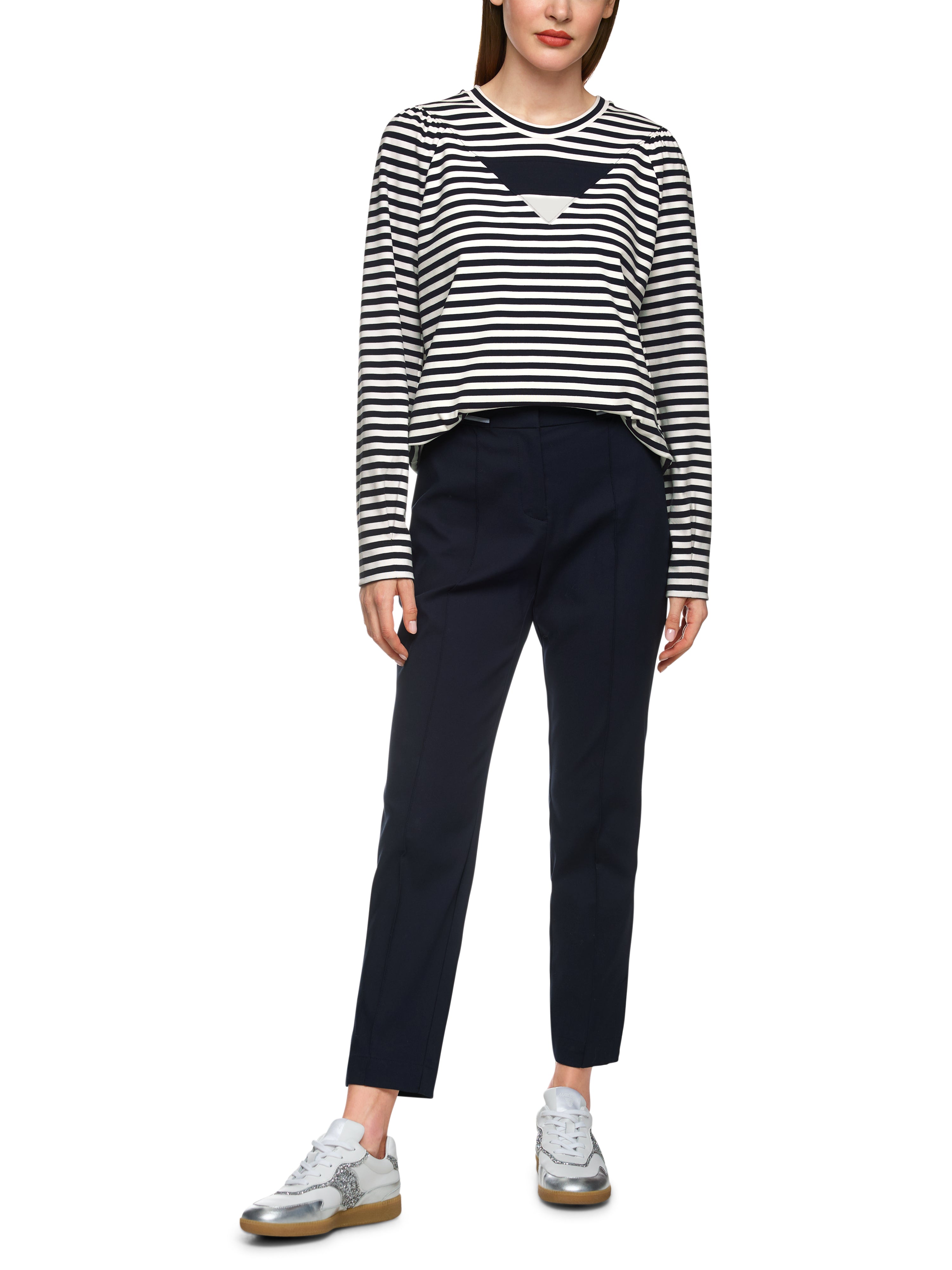 Geringeltes Sweatshirt