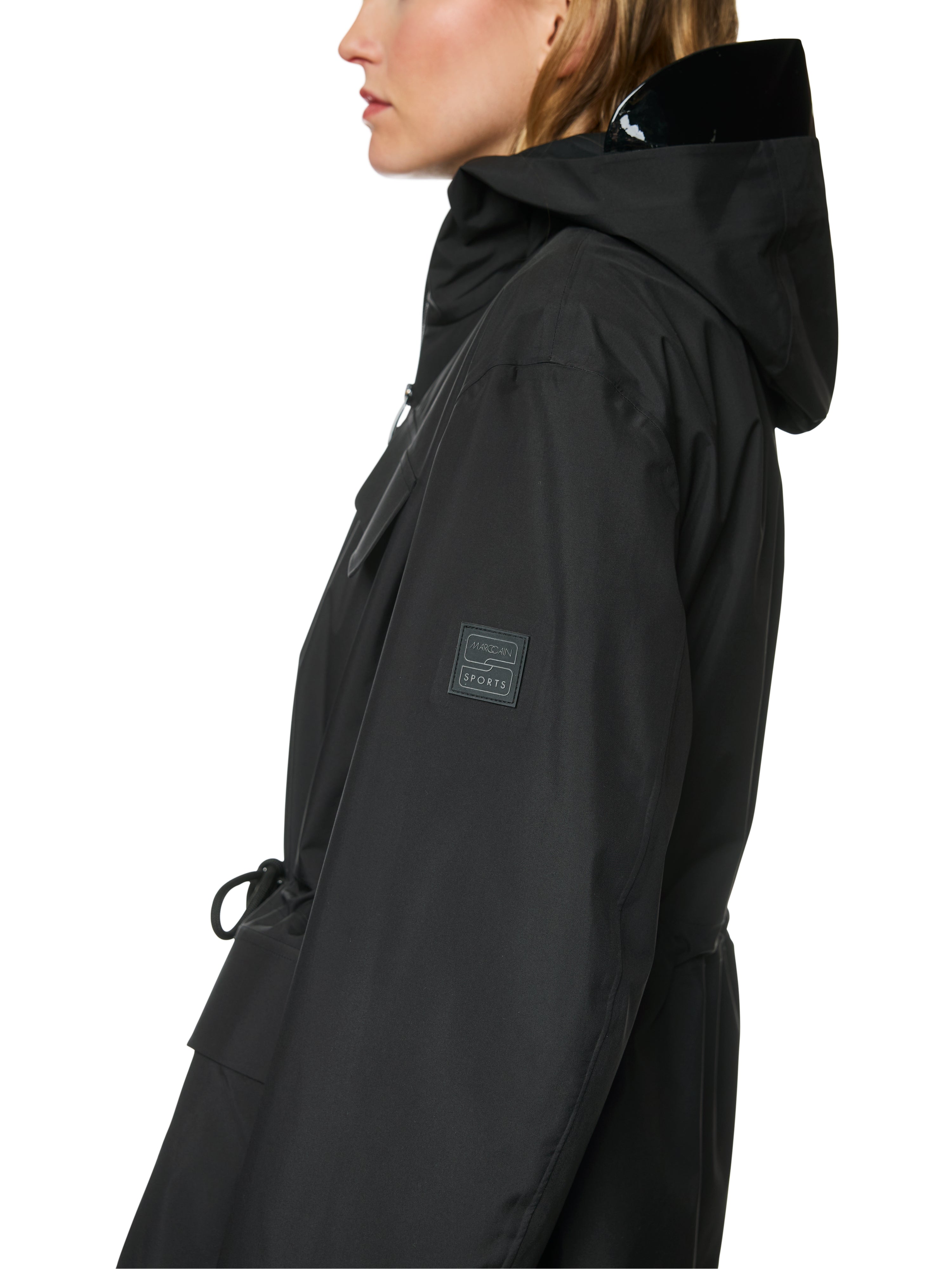 Outdoor Jacke mit Kordelzug