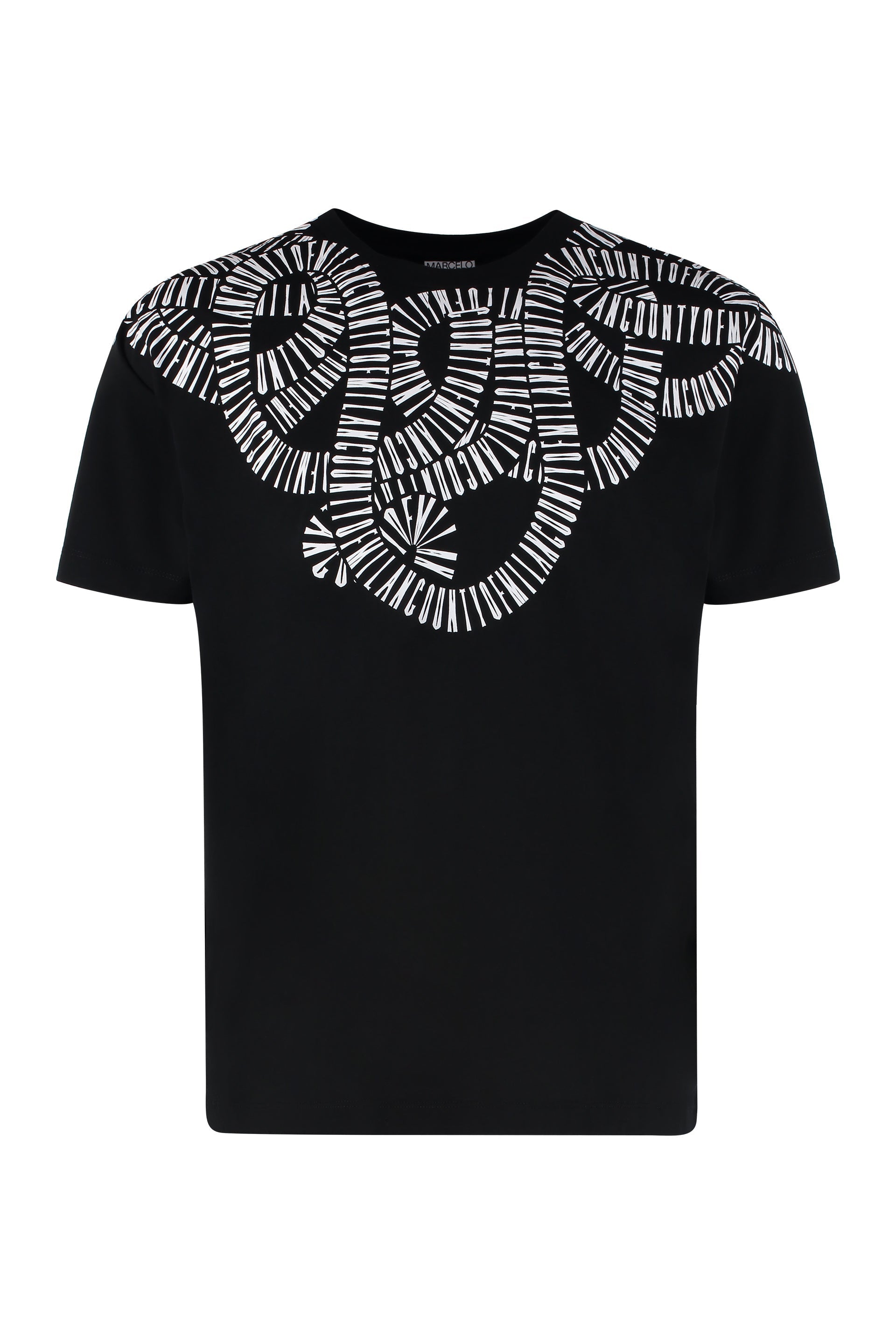 Cotton crew-neck T-shirt-Marcelo Burlon County of Milan-OUTLET-SALE-M-ARCHIVIST