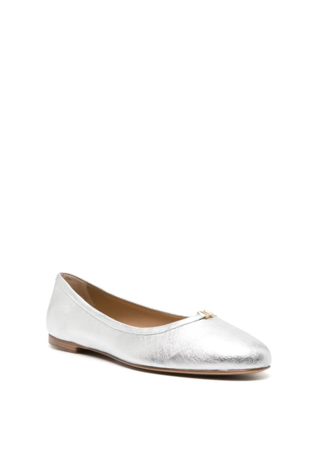 ChloÃ©-OUTLET-SALE-Marcie Metallic Leather Ballerina Flats-ARCHIVIST