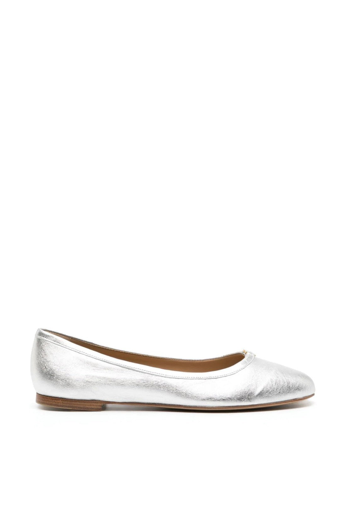 ChloÃ©-OUTLET-SALE-Marcie Metallic Leather Ballerina Flats-ARCHIVIST