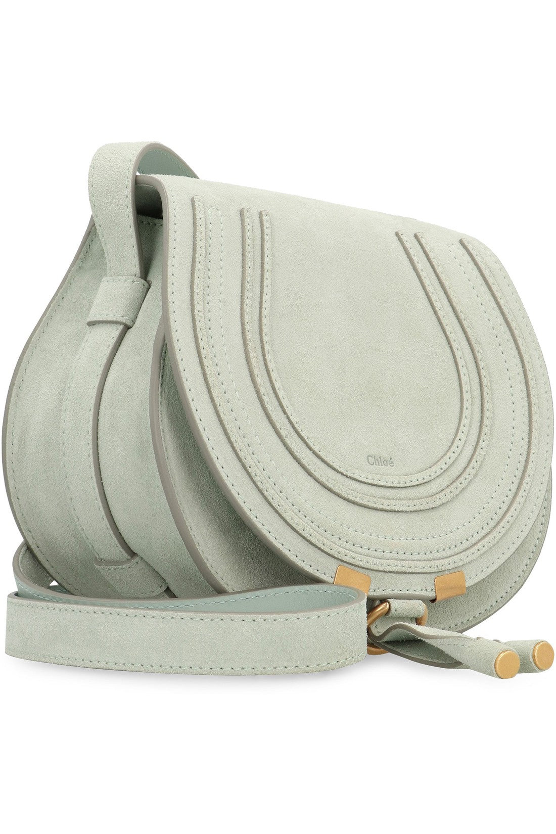 Chloé-OUTLET-SALE-Marcie leather saddle bag-ARCHIVIST