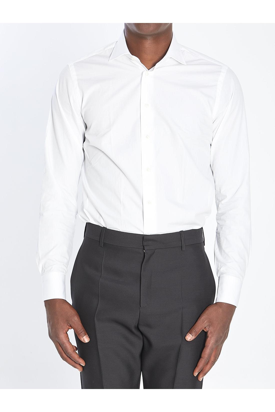 Borriello-OUTLET-SALE-Marechiaro cotton shirt-ARCHIVIST