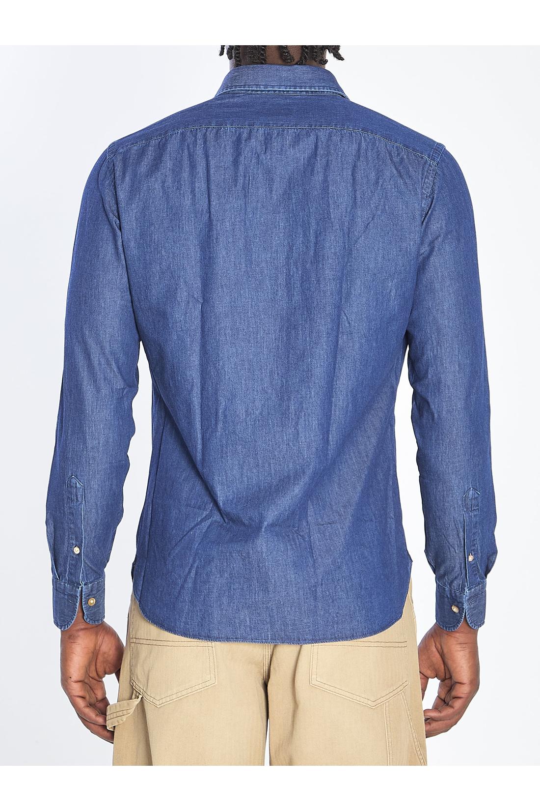 Borriello-OUTLET-SALE-Marechiaro denim shirt-ARCHIVIST