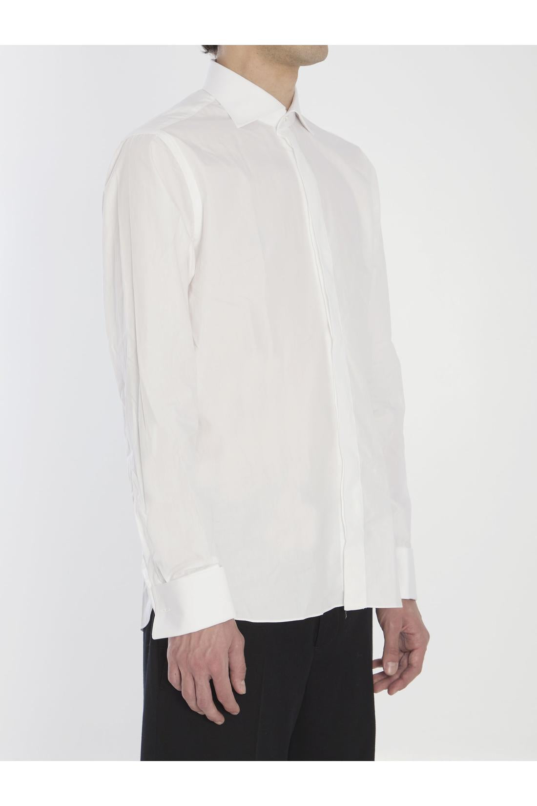 Borriello-OUTLET-SALE-Marechiaro shirt witth cuffs for cufflinks-ARCHIVIST