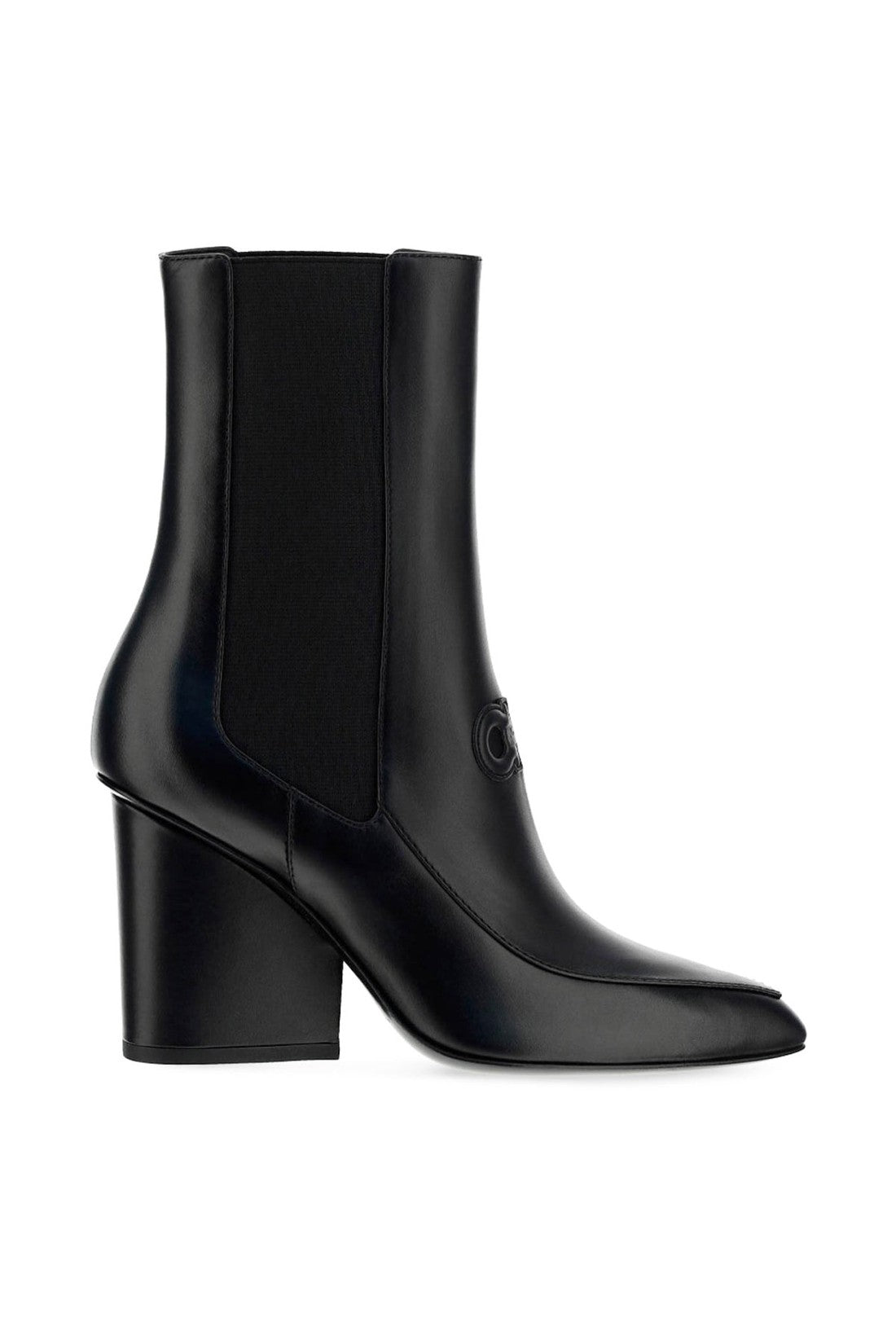 Ferragamo-OUTLET-SALE-Marineo Gancini Logo Ankle Boots-ARCHIVIST